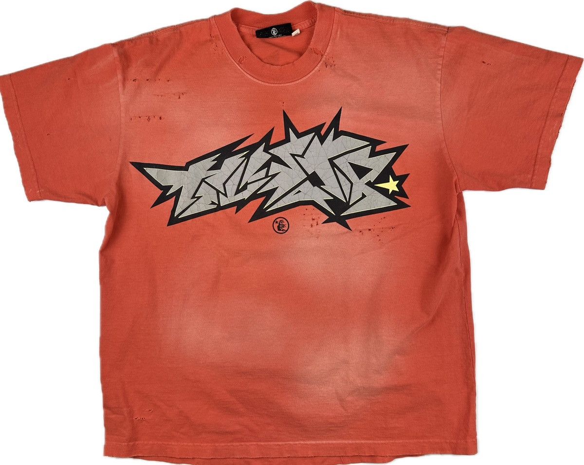 HELLSTAR Hellstar Cracked Print T-shirt Size US XL / EU 56 / 4 - 1 Thumbnail