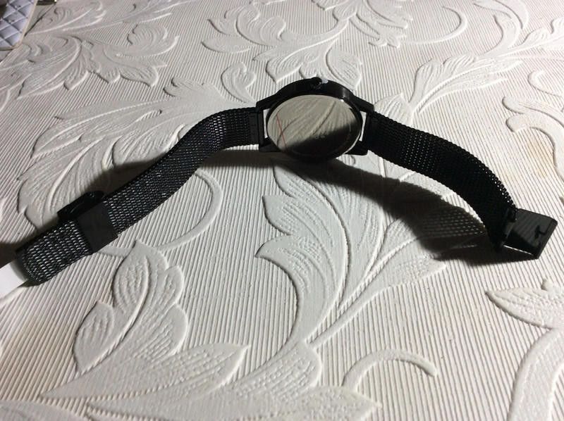 Designer Unknown black mesh bracelet watch Size ONE SIZE - 9 Thumbnail