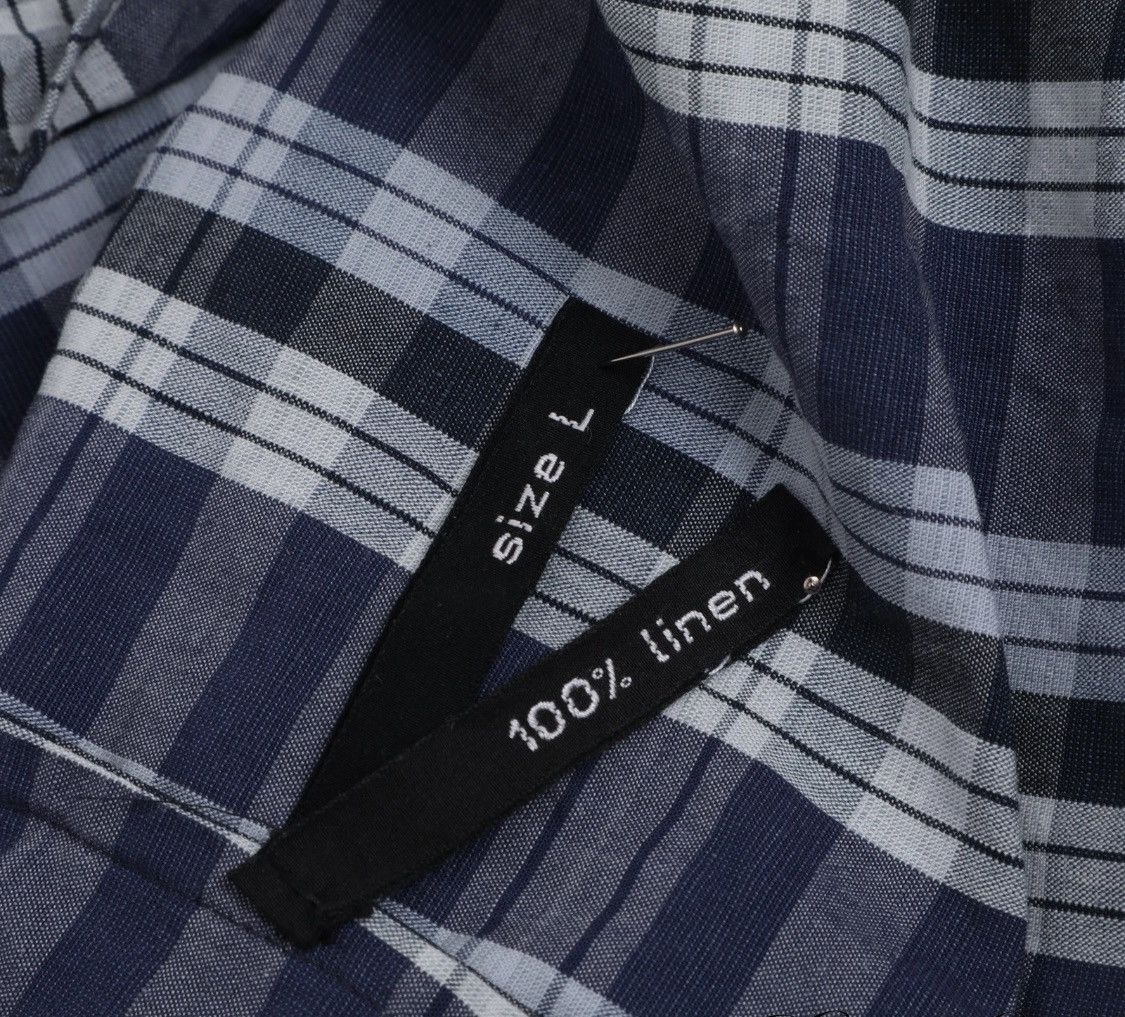 Frank Leder NWOT $385 Dry Textures Plaid Button Up Size US L / EU 52-54 / 3 - 6 Thumbnail