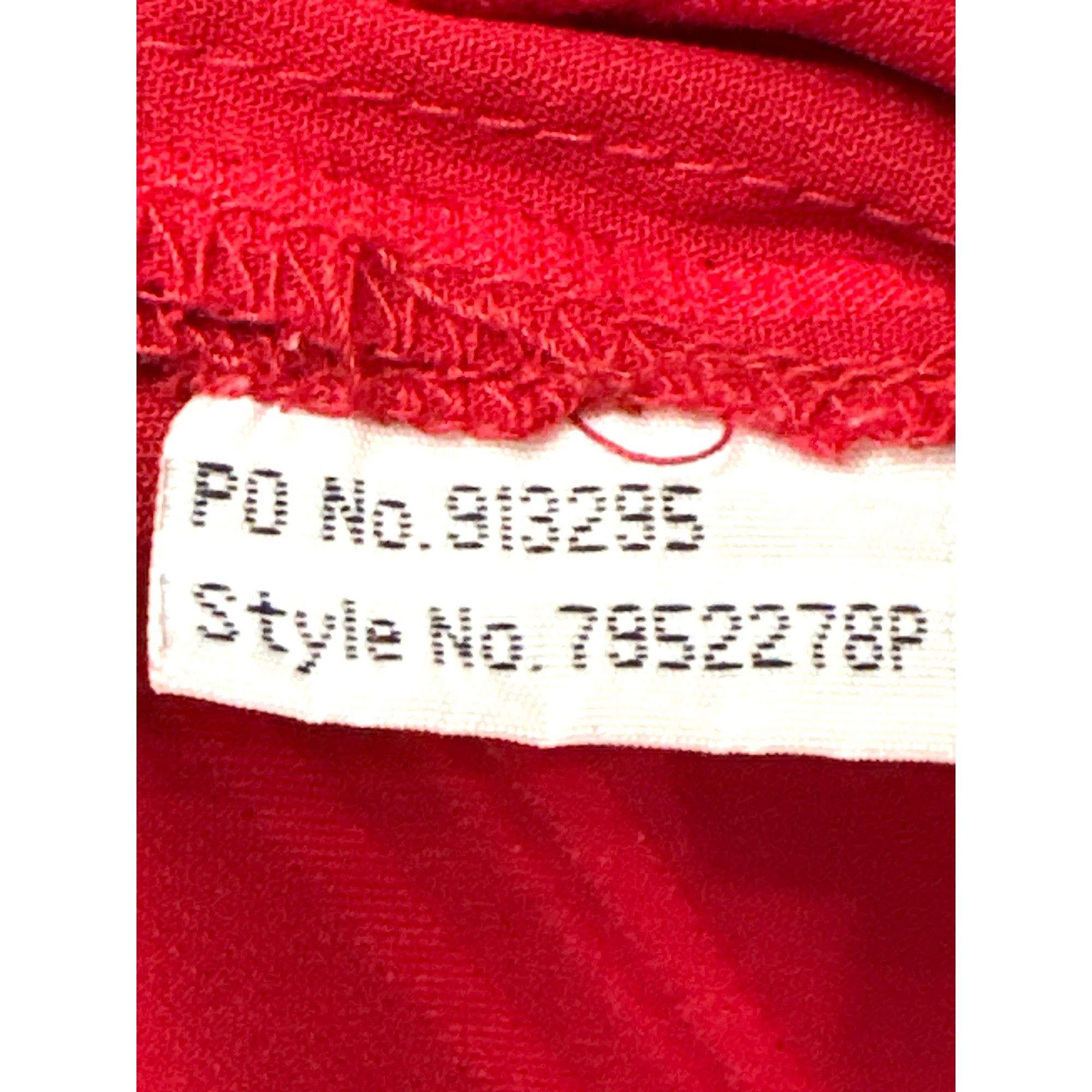 Other 1830 Stretch Vintage Red Blouse Fitted Button Front Size PS Size S / US 4 / IT 40 - 7 Thumbnail