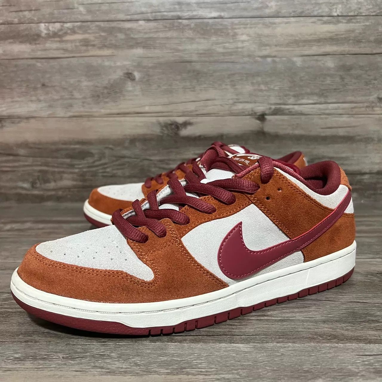 Nike Nike Dunk SB Low Rust Brown Men's 44 98 New Size US 11 / EU 44 - 1 Thumbnail