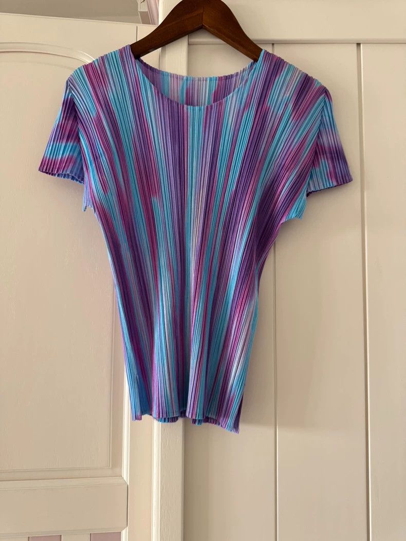 Issey Miyake issey miyake Aurora Rainbow short sleeve Size S / US 4 / IT 40 - 1 Thumbnail