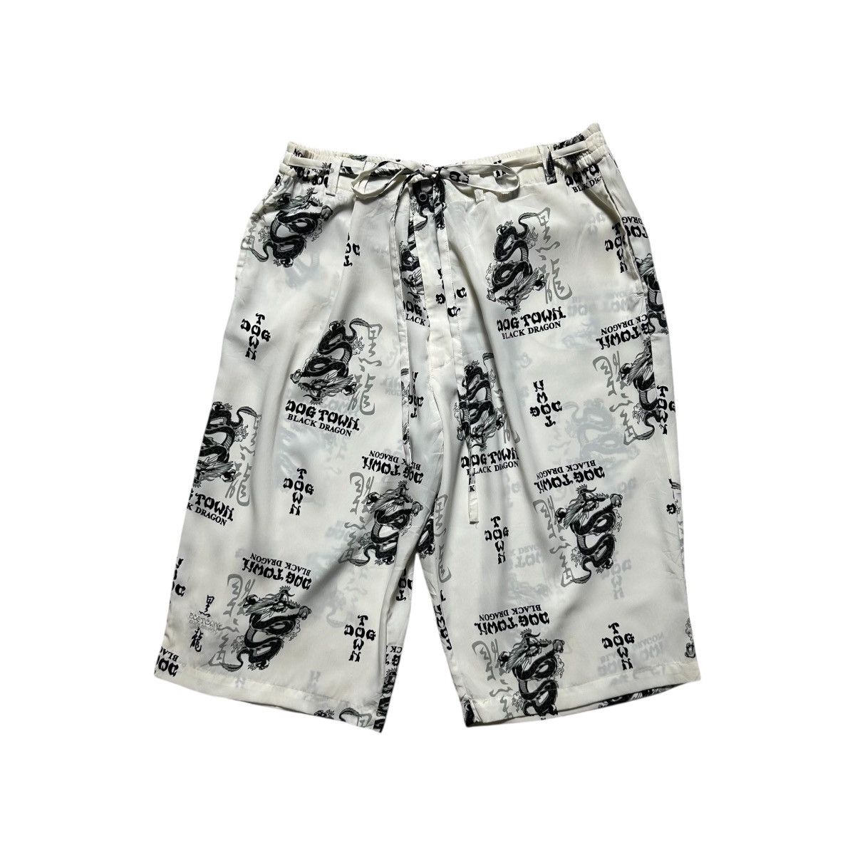 Dogtown Vintage Dogtown Black Dragon Monogram Logo Shorts Pants Size US 33 - 1 Thumbnail