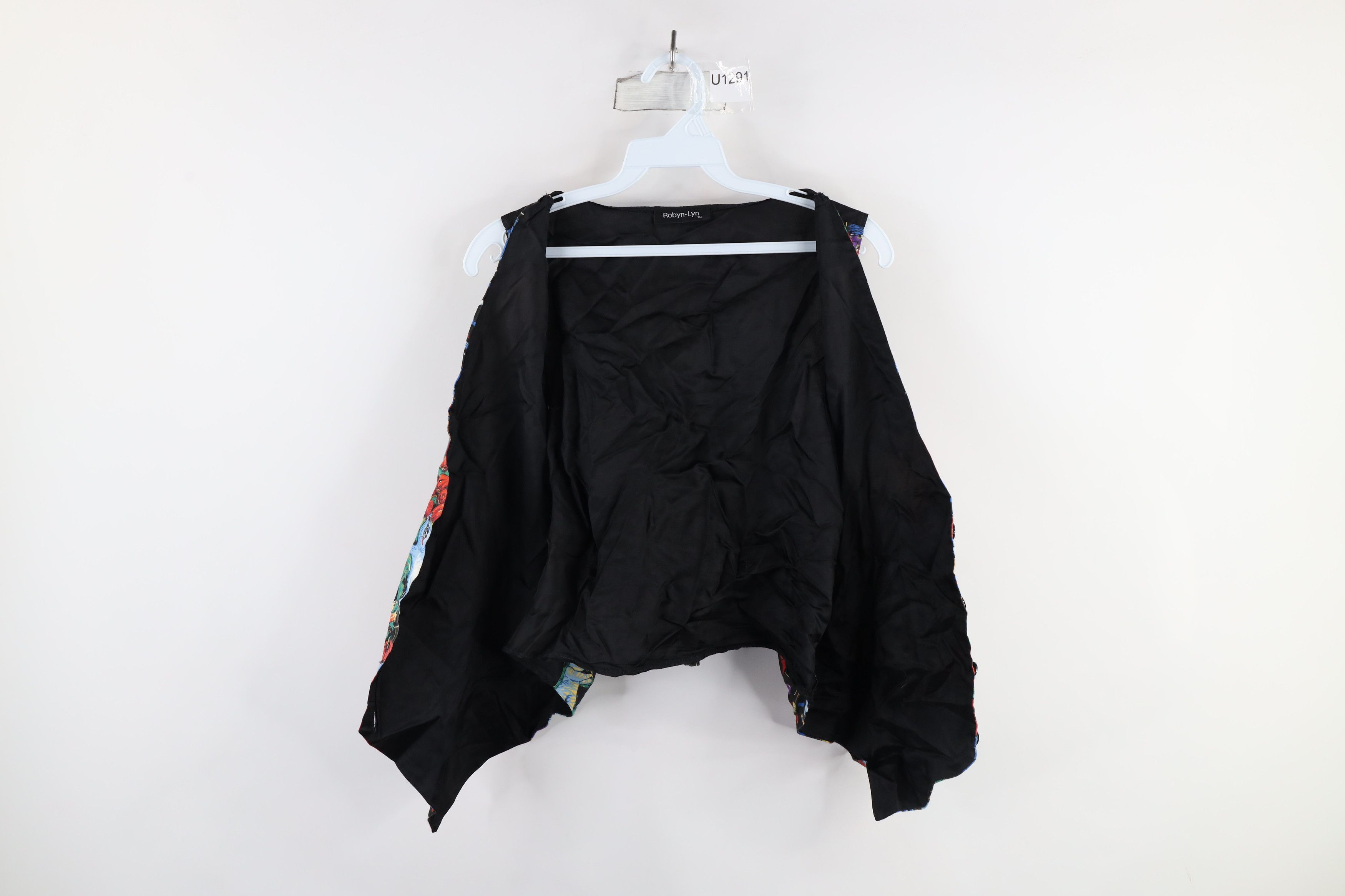 Vintage Vintage 90s Streetwear Tie Back Button Vest Jacket USA Size L / US 10 / IT 46 - 8 Thumbnail