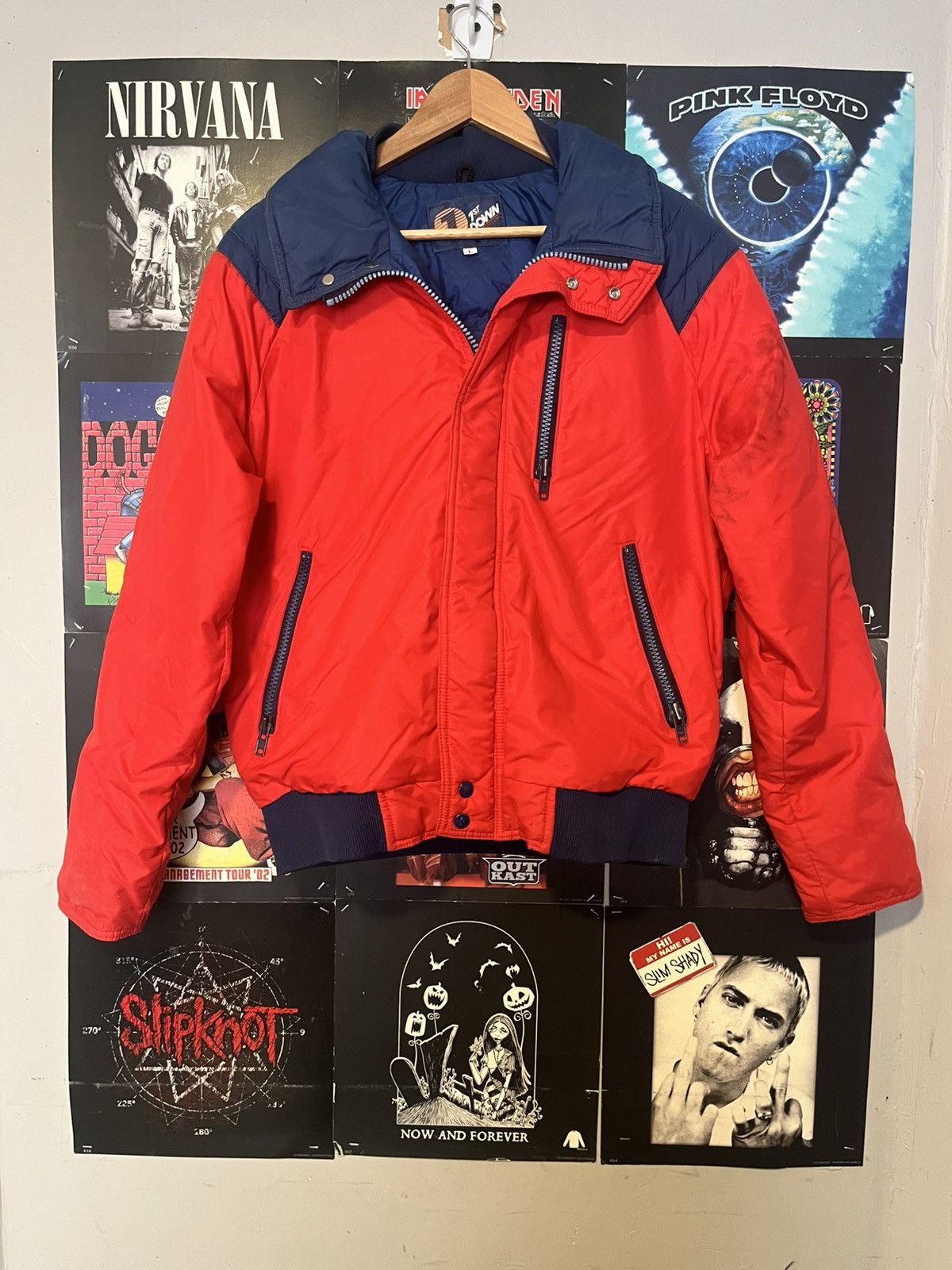 The North Face Vintage 2000’s Heavyweight 1st Down Puffer Ski Jacket usa Size US L / EU 52-54 / 3 - 1 Thumbnail