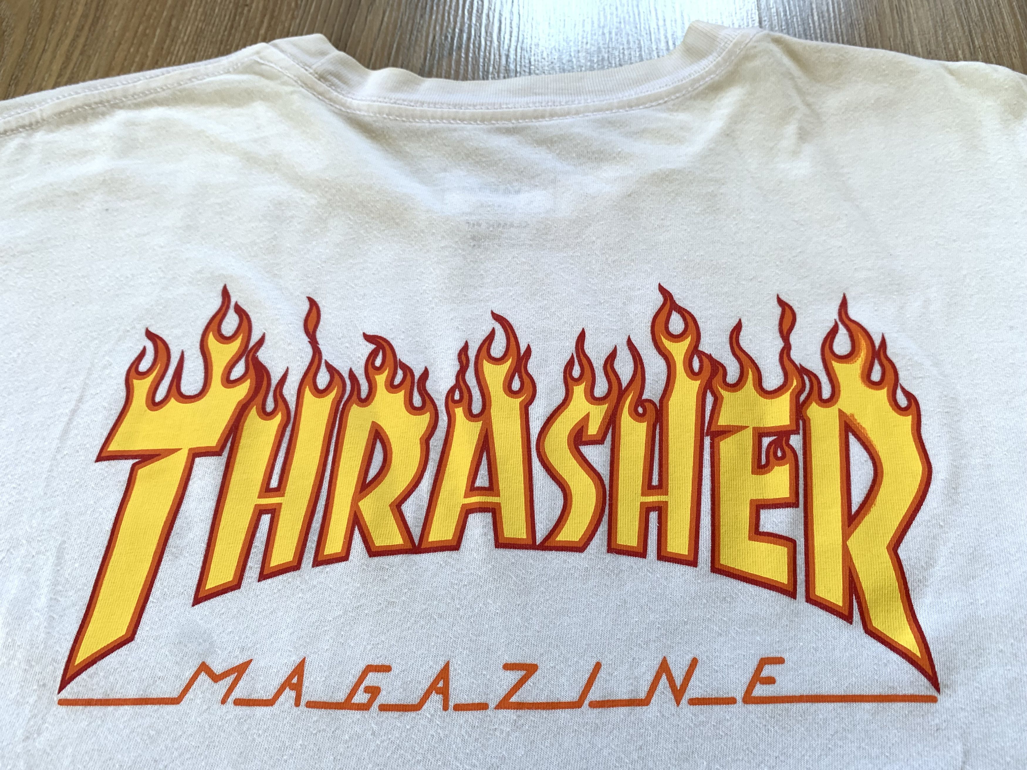 Vans × Vintage Vans X Thrasher Long Sleeve Collab T Shirt Size US XL / EU 56 / 4 - 5 Thumbnail