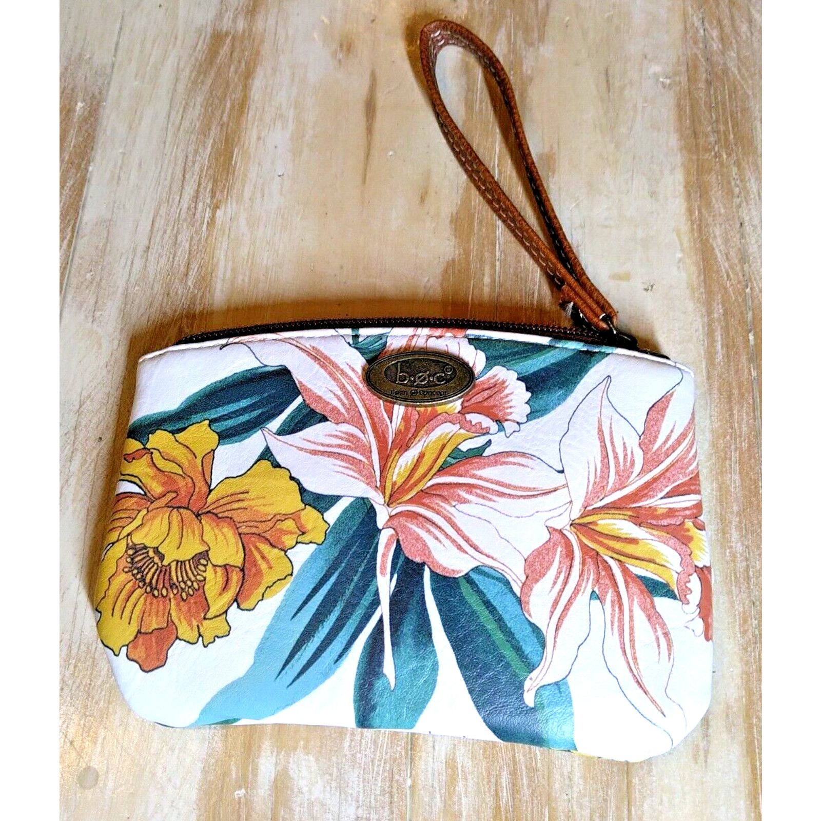 Born B.O.C Multicolor Floral Wristlet Summertime Lily Sunflower Size ONE SIZE - 1 Thumbnail