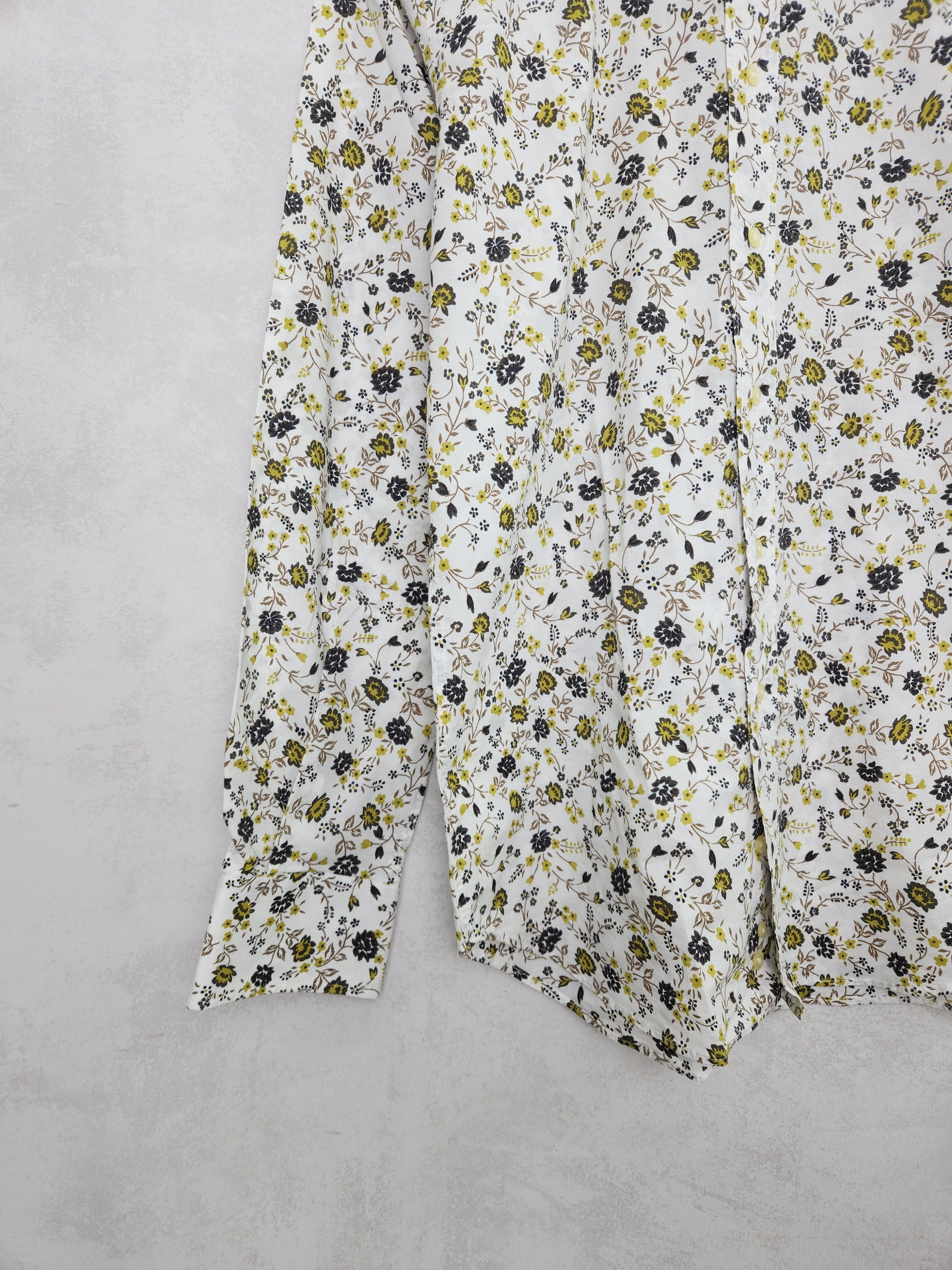 Etro Etro flowers floral button ups shirt size 40 Size US M / EU 48-50 / 2 - 3 Thumbnail