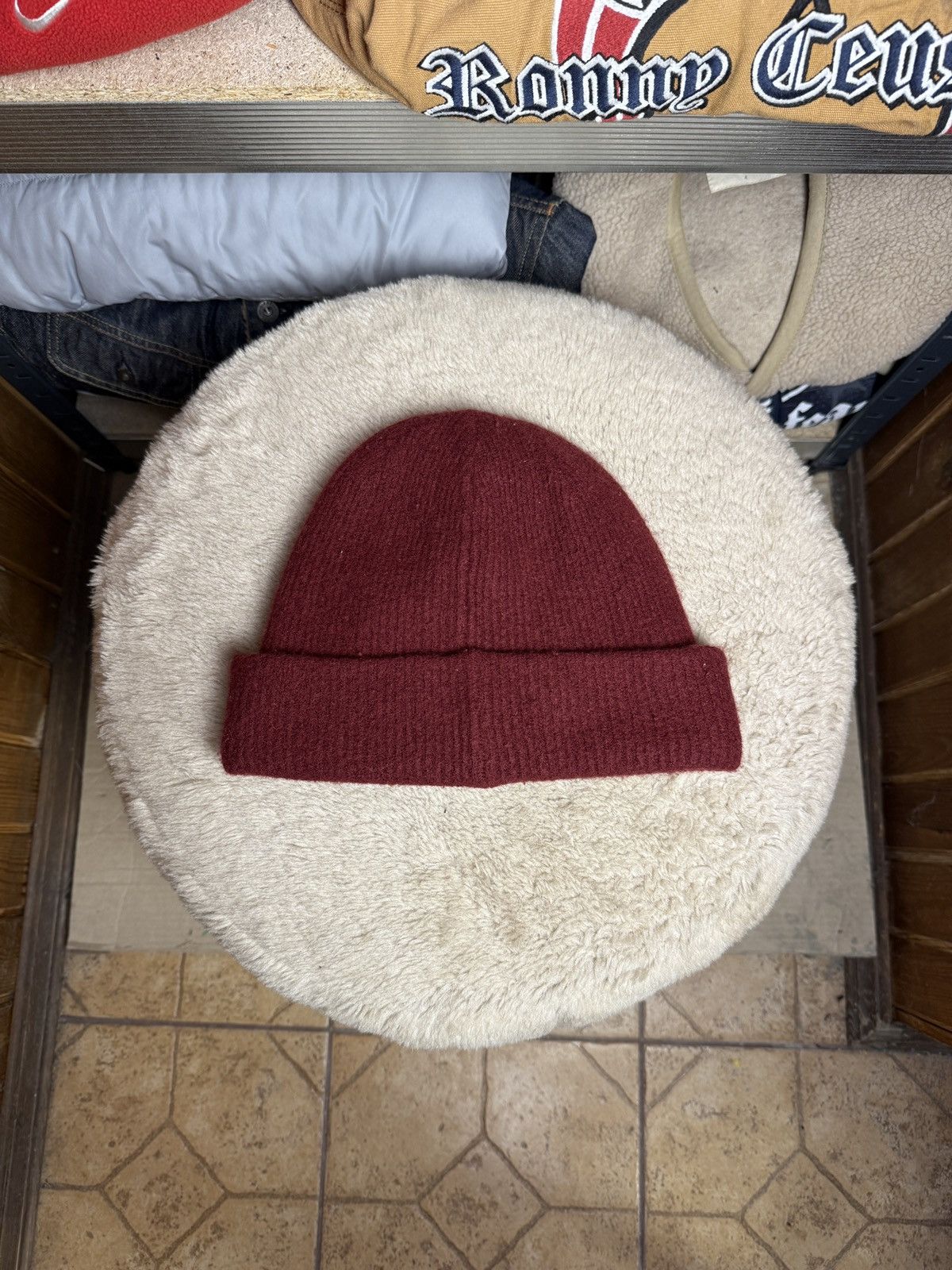 Acne Studios Acne studios double logo wool beanie hat Size ONE SIZE - 2 Thumbnail