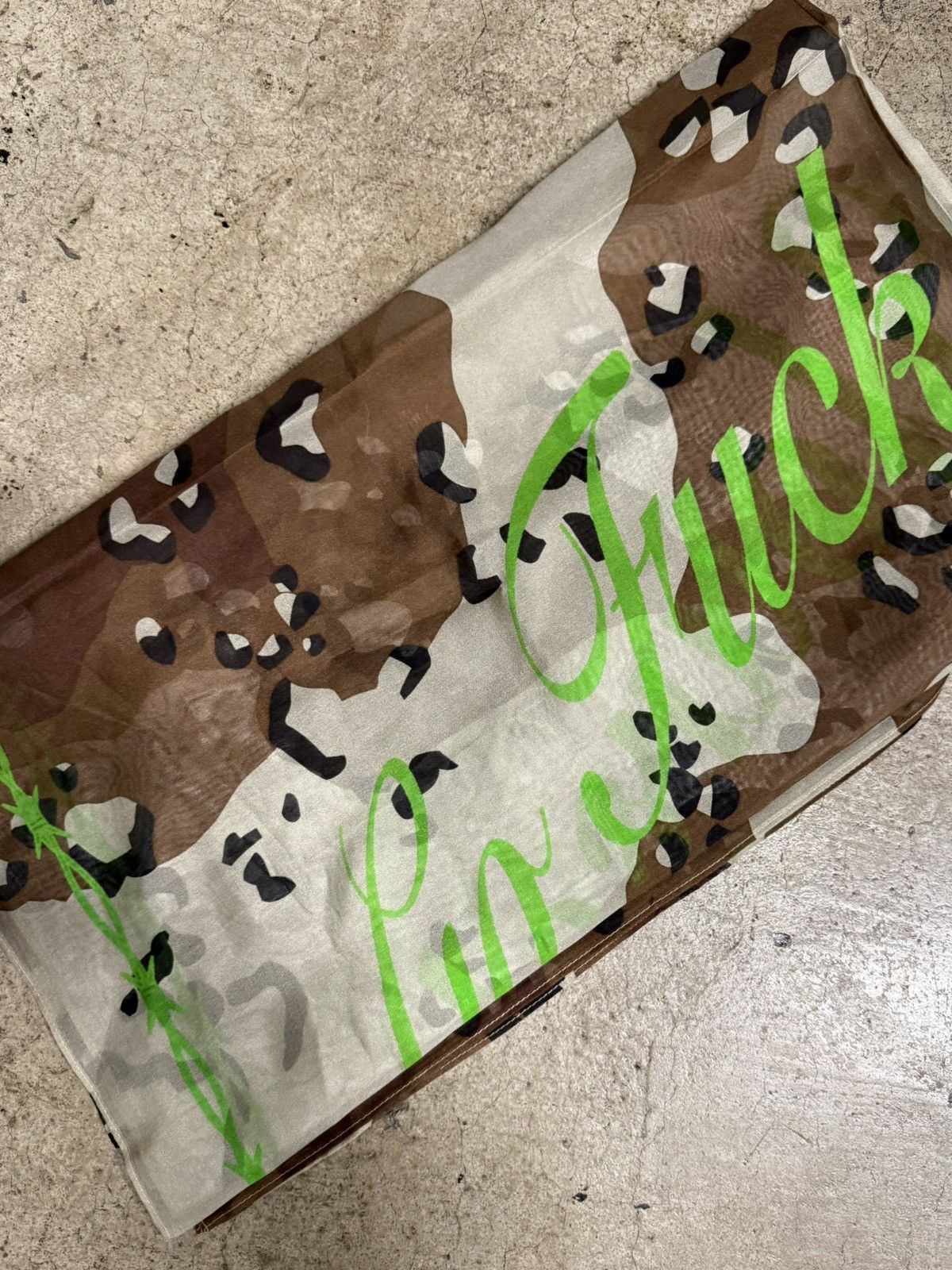 4GSELLER 4GSELLER Desert Camo Silk Bandana Size ONE SIZE - 1 Thumbnail