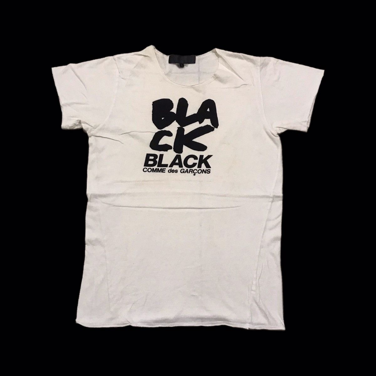 BLACK COMME DES GARCONS TEE