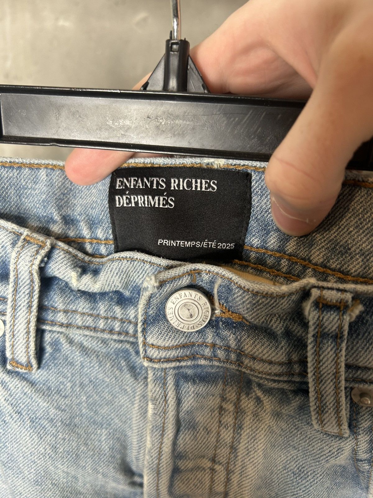 Enfants Riches Deprimes CLASSIC FLARE LEG JEANS DIRTY BLUE Size US 30 / EU 46 - 7 Thumbnail