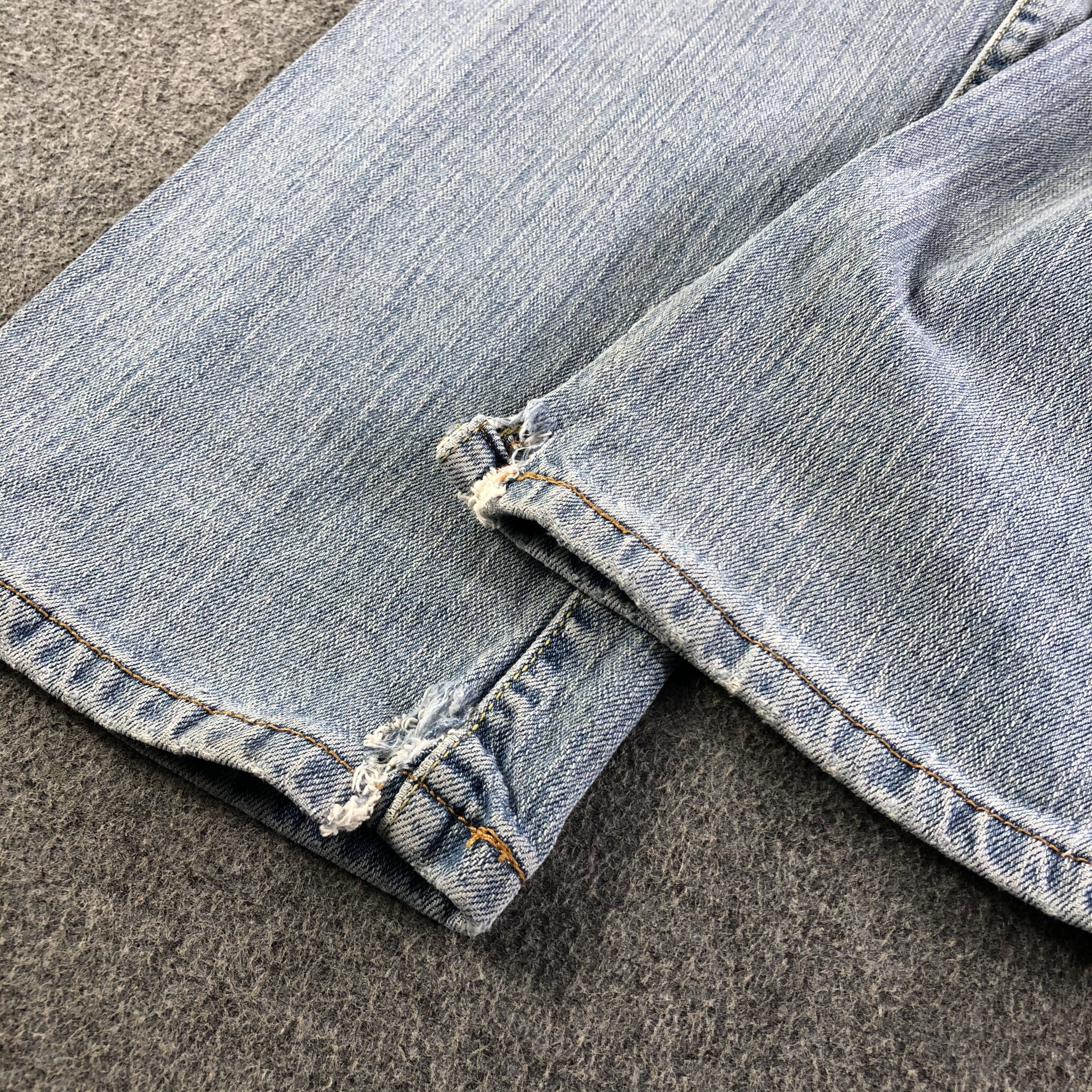 Levi's Vintage Blue Wash Levis 505 Jeans-J3411 Size 31" - 6 Thumbnail