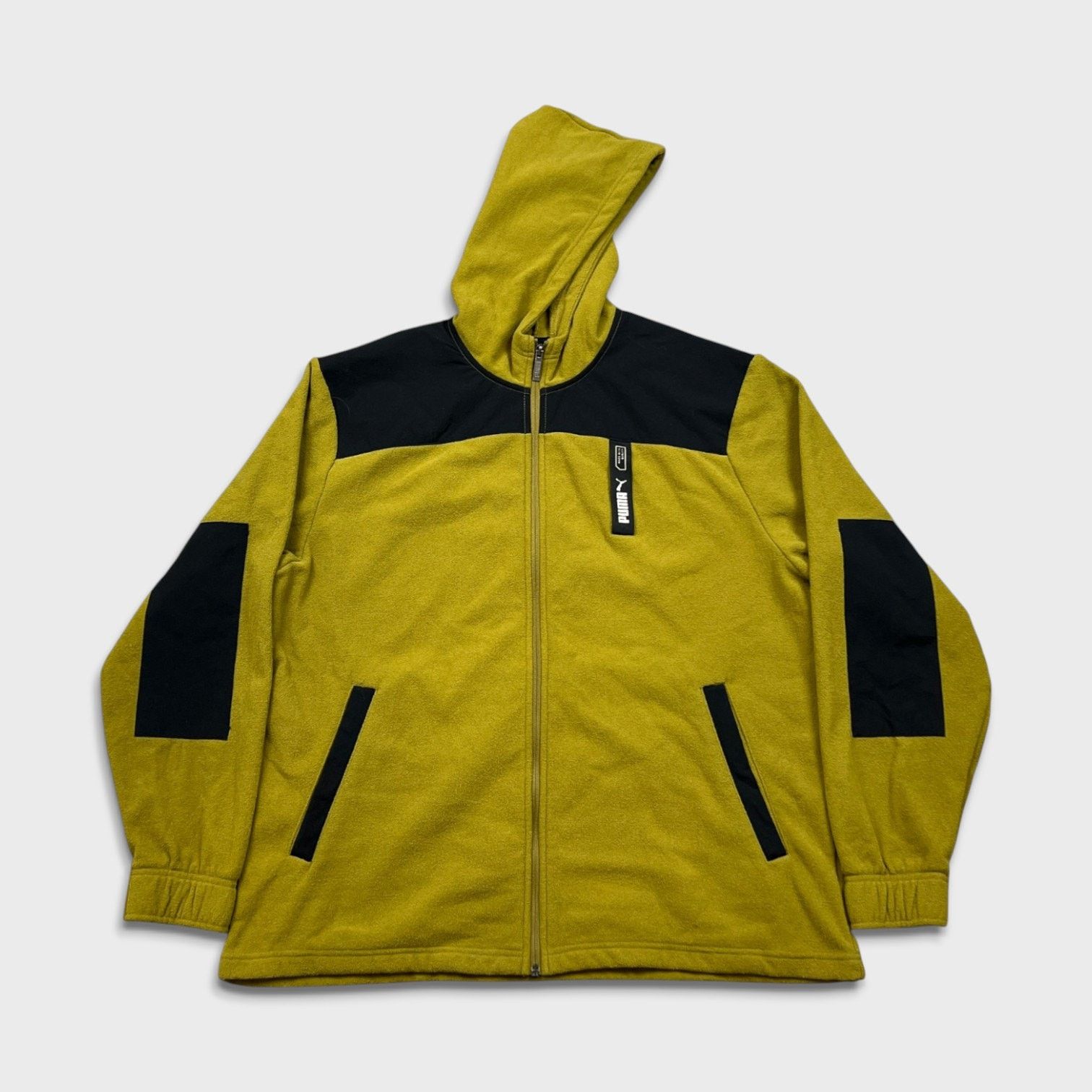 Puma × Vintage Puma Hoodie Large Classic Full Zip Sweater Outdoor Fleece Size US L / EU 52-54 / 3 - 1 Thumbnail