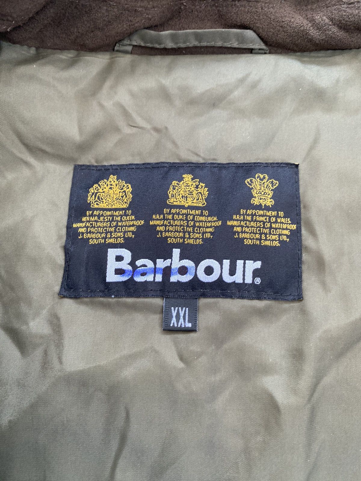 Barbour Vintage Y2K Barbour Quilted Lutz Casual Jacket Retro Hype Size US XXL / EU 58 / 5 - 15 Thumbnail