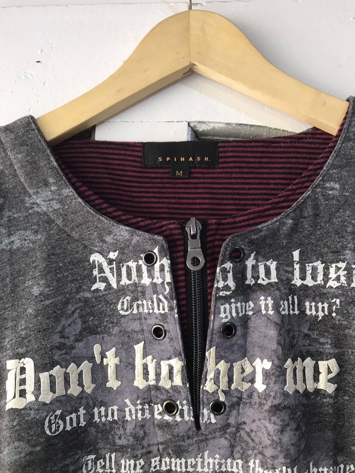14th Addiction × If Six Was Nine × Japanese Brand Y2K Spinash Poem Laces Up Size US M / EU 48-50 / 2 - 3 Thumbnail