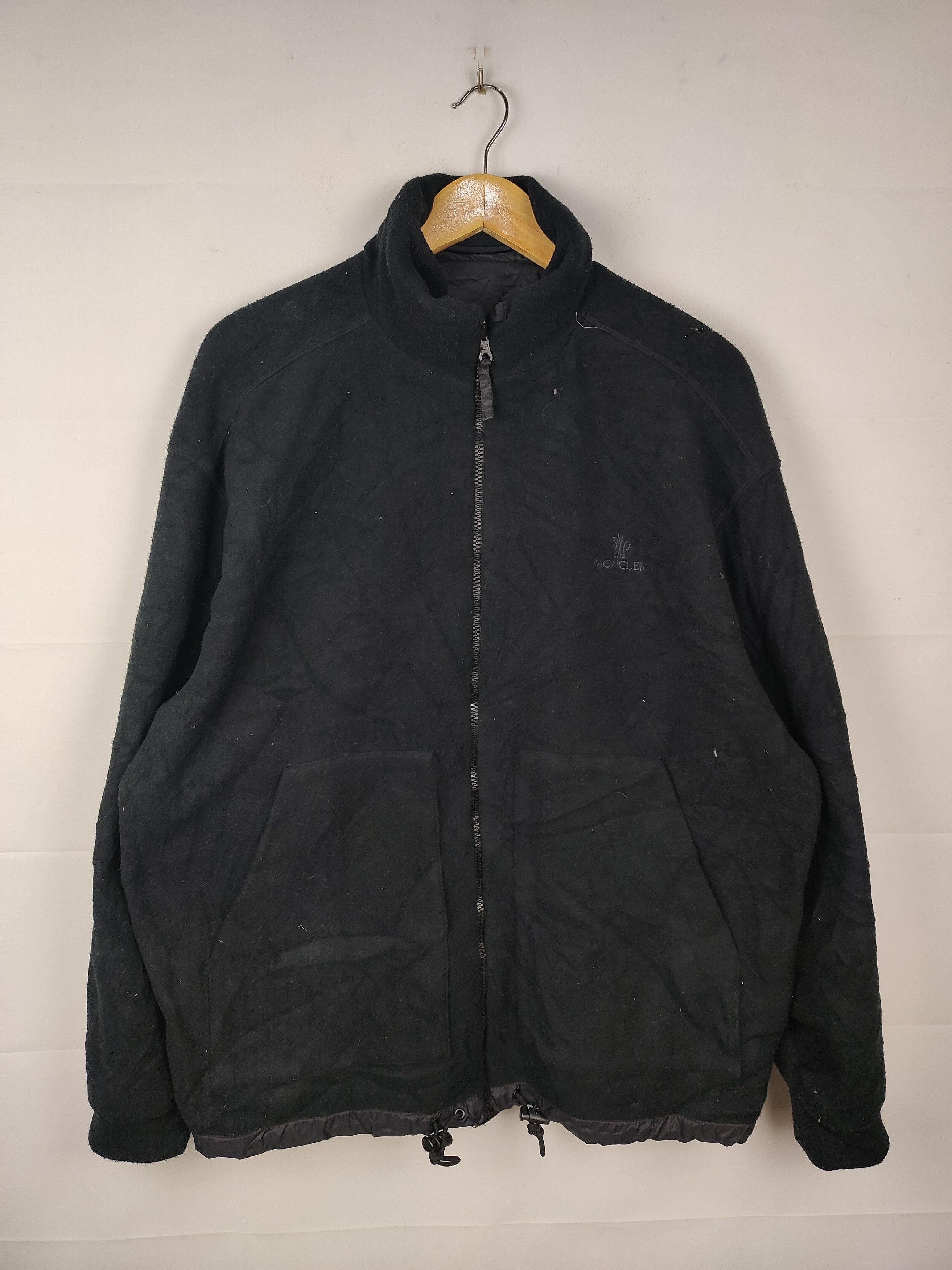 Moncler Vintage Moncler Reversible Blouson nylon - Fleece Jacket Size US M / EU 48-50 / 2 - 11 Thumbnail