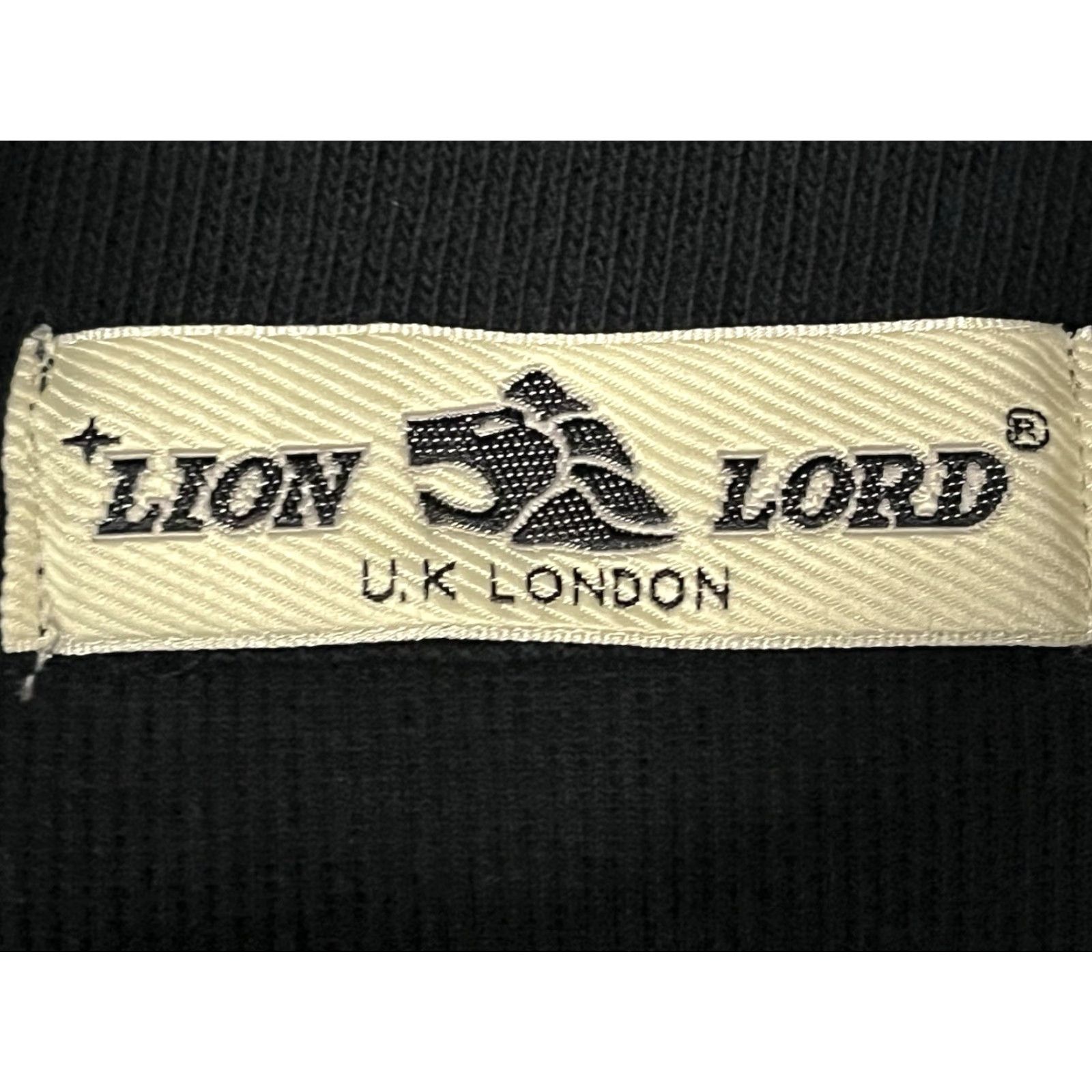 X-LARGE Lion Lord Men's Full Zip Sweatshirt Jacket Black XL Sleeves Long Zip Pockets Breathable Heavyweight Knit Cotton Polyester Golf Casual Size US XL / EU 56 / 4 - 6 Thumbnail