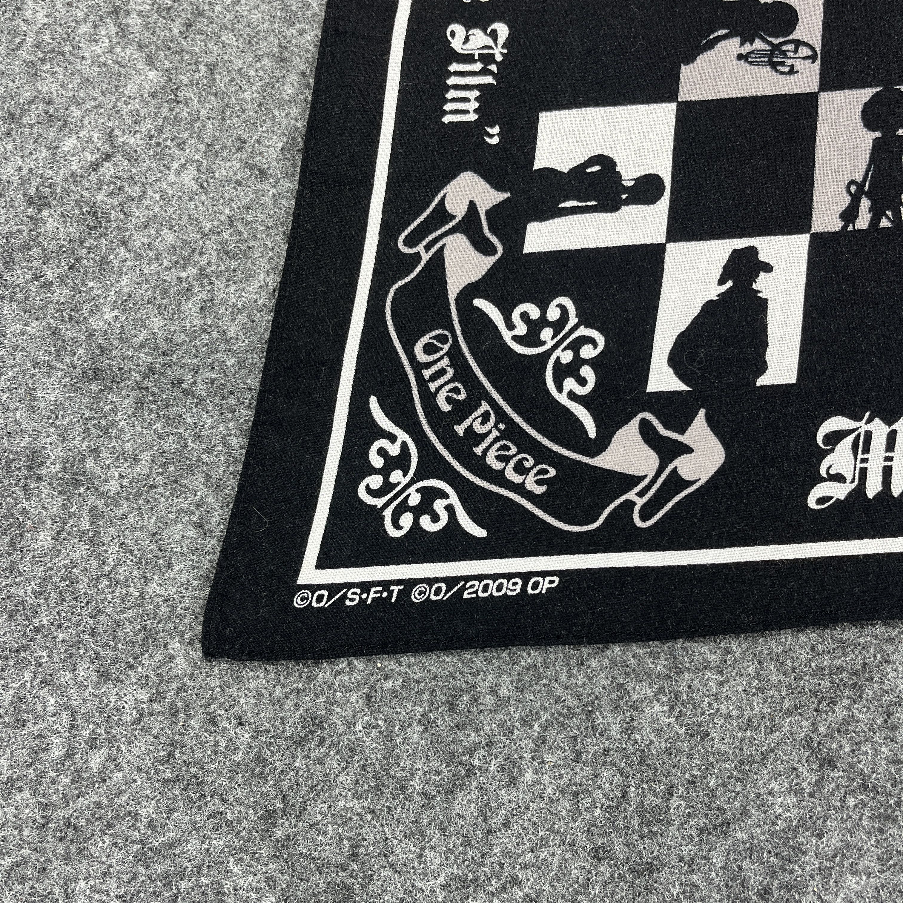 Anime × One Piece × Vintage One Piece Handkerchief / Bandana / Neckerchief B259 Size ONE SIZE - 6 Thumbnail