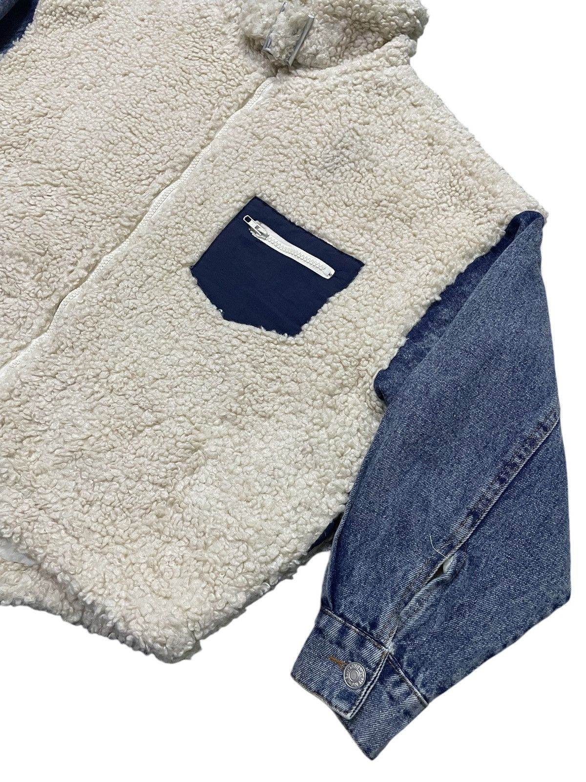 Hysteric Glamour × Japanese Brand Noa Japan Pile Fleece Teddy Hybrid Jacket Size US L / EU 52-54 / 3 - 3 Thumbnail