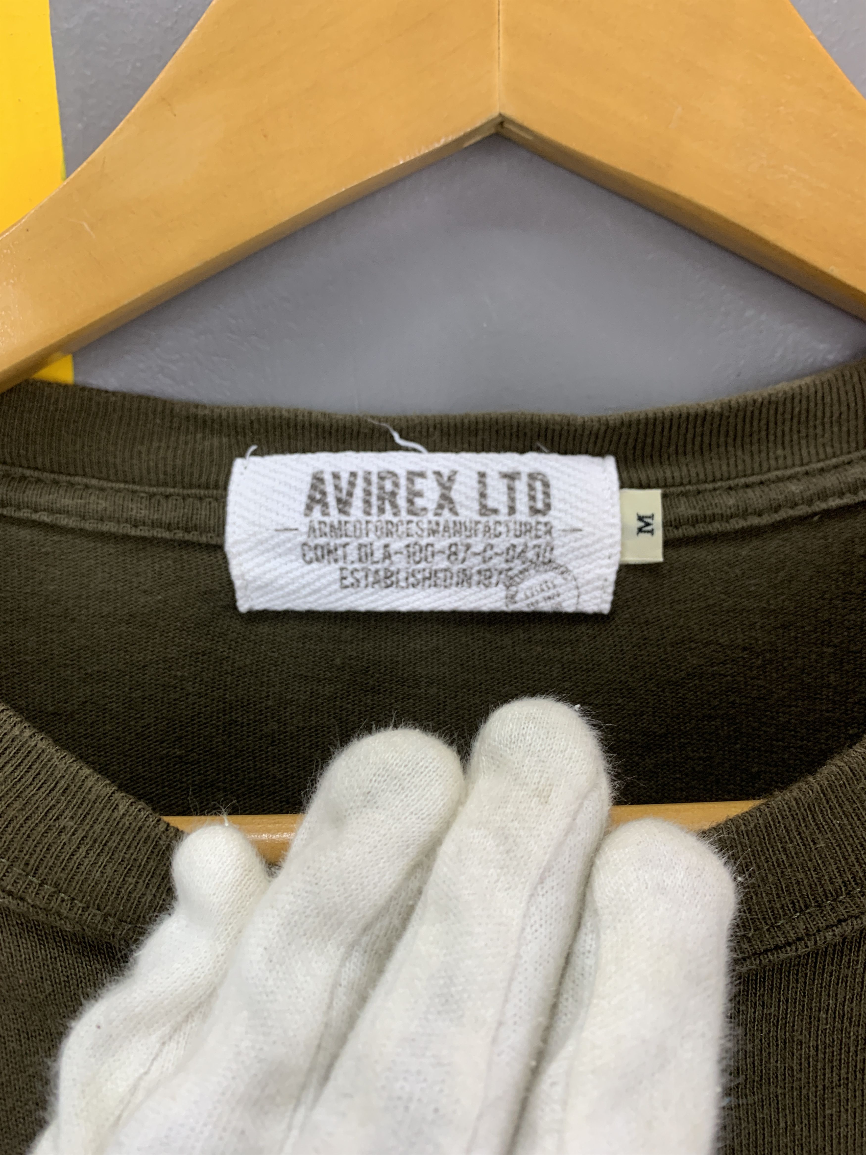 Avirex AVIREX Long Sleeve T Shirt #2077/16 Size US S / EU 44-46 / 1 - 4 Thumbnail