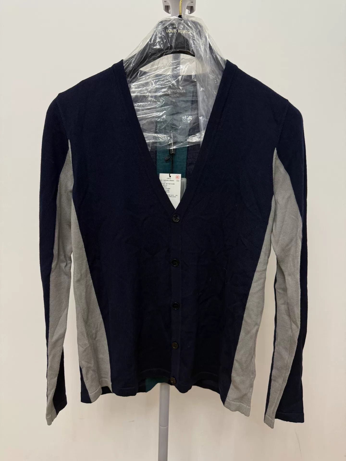 Emporio Armani Emporio Armani Wool Knit Cardigan Size US S / EU 44-46 / 1 - 1 Thumbnail