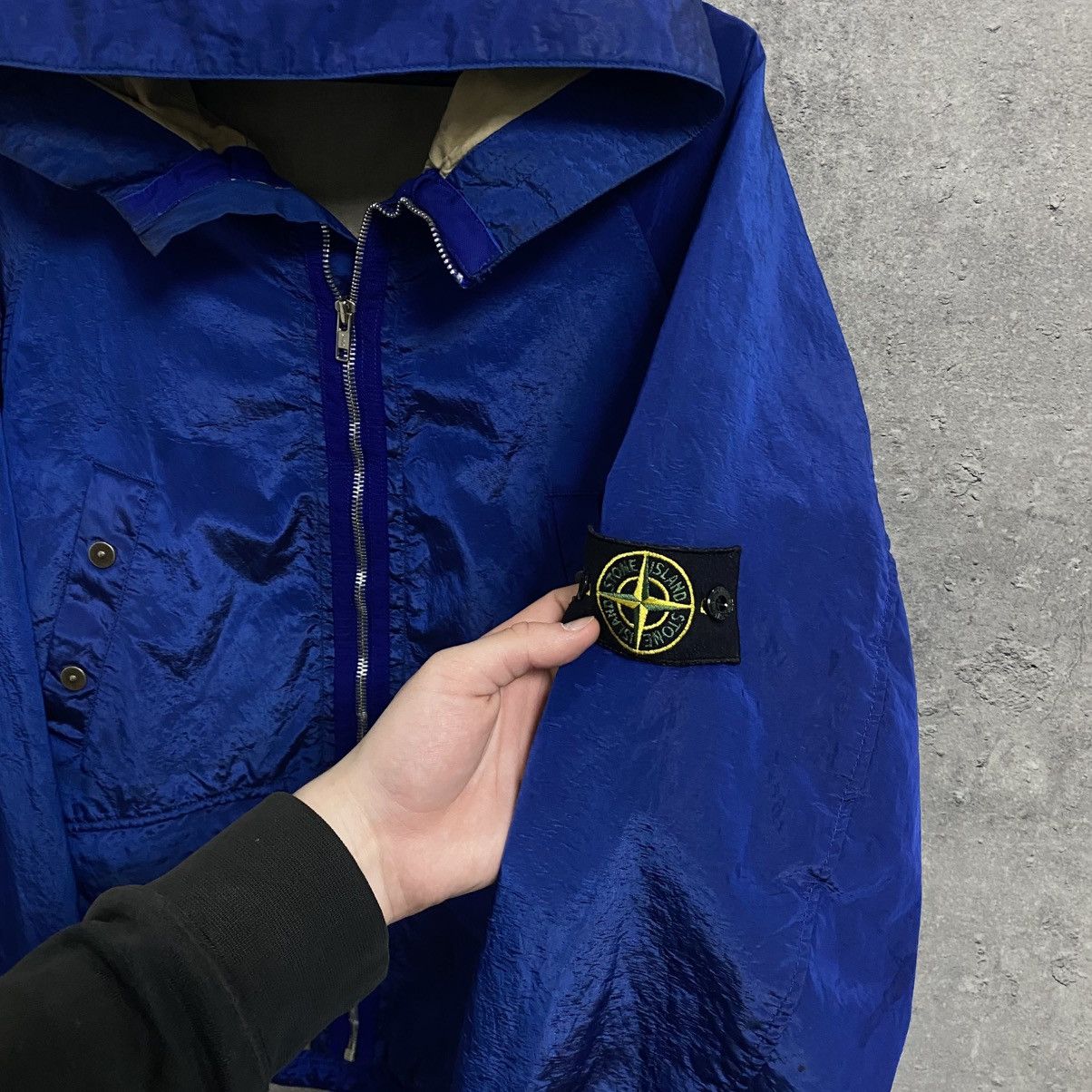 Stone Island Vintage Stone Island Nylon Jacket Size US L / EU 52-54 / 3 - 5 Thumbnail