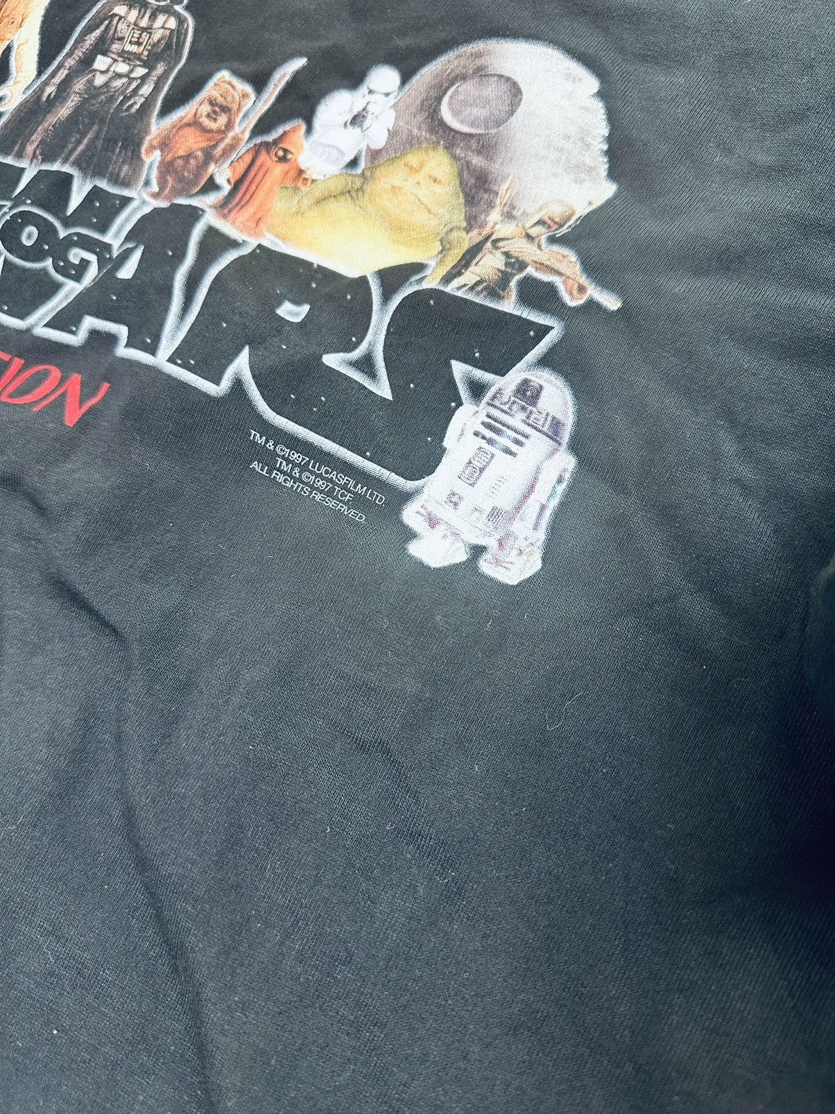 Star Wars × Vintage Rare Vintage 1997 Star Wars Trilogy Celebration Tee Size US XL / EU 56 / 4 - 4 Thumbnail