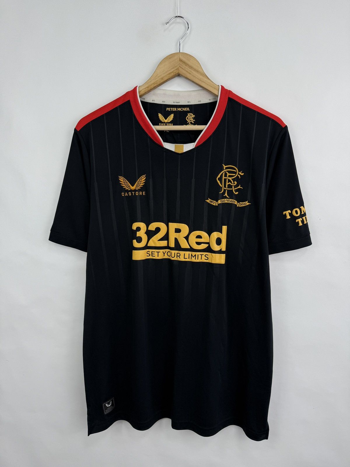 Castore 🏴󠁧󠁢󠁳󠁣󠁴󠁿 2021/22 Castore Glasgow Rangers 150 Years Home Jersey Y2K Size US XL / EU 56 / 4 - 3 Thumbnail