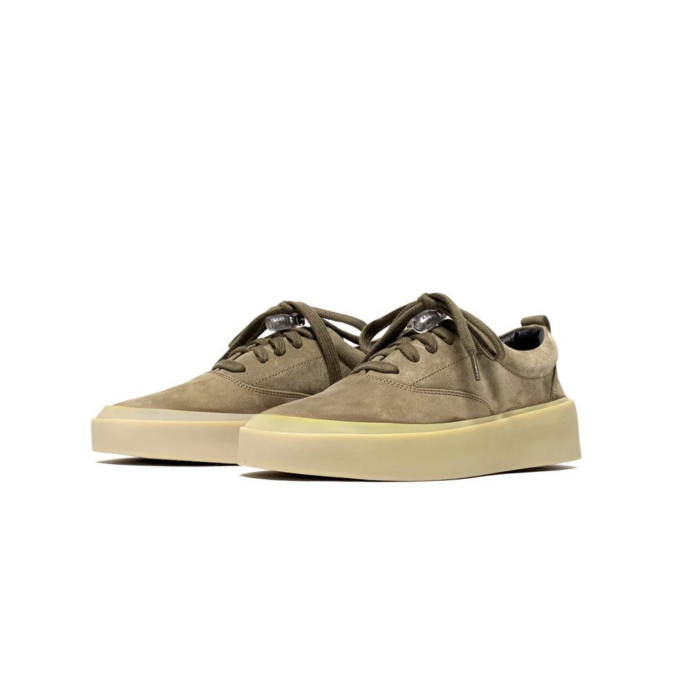 Fear of God o1f1d3z0825 Suede Lace Up Sneakers in Green Size US 8 / EU 41 - 2 Thumbnail