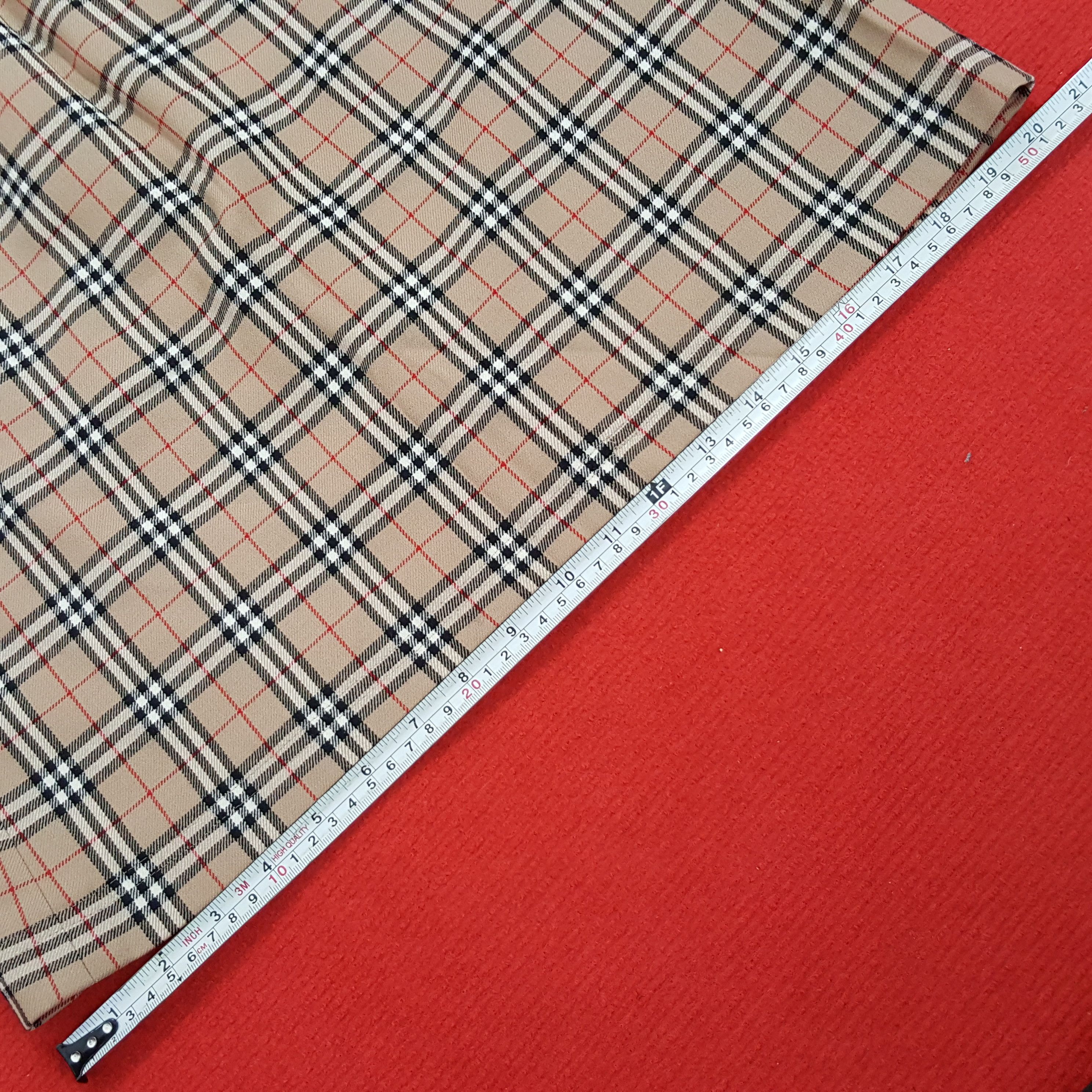 Burberry × Vintage Burberry London Nova Check Design Skirt Size 26" / US 2 / IT 38 - 6 Thumbnail