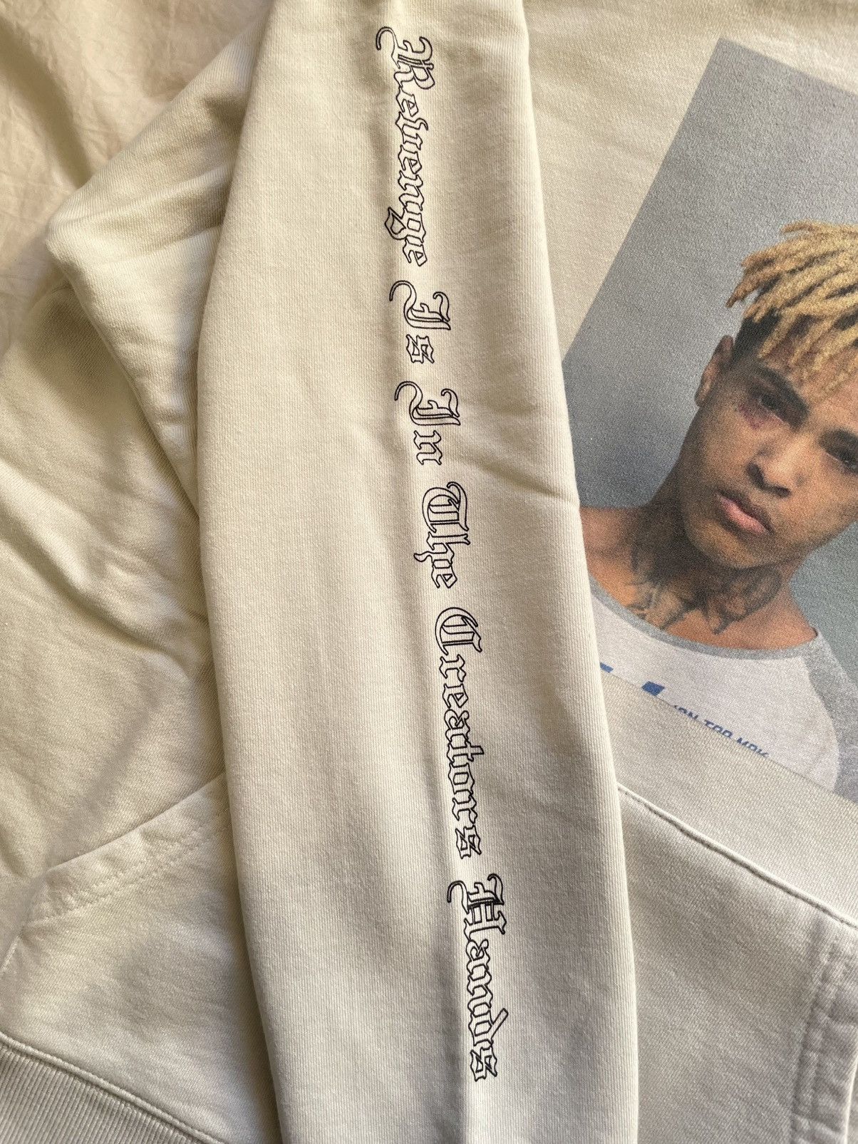 Revenge Revenge XXXTentacion Mugshot Hoodie Cement Size US M / EU 48-50 / 2 - 3 Thumbnail