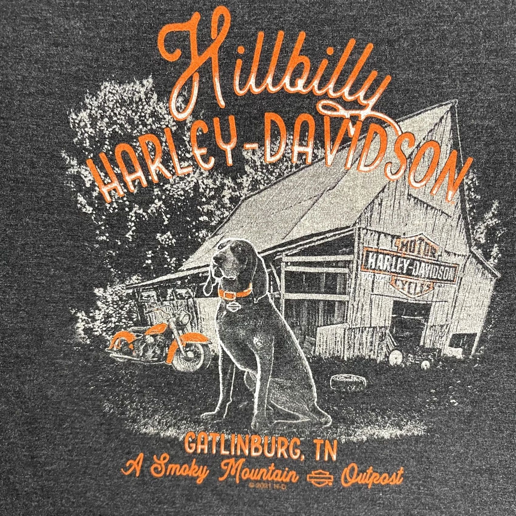 Harley Davidson Harley-Davidson Shirt Womens Medium Hillbilly Gatlinburg TN Graphic Biker Tee Size M / US 6-8 / IT 42-44 - 5 Thumbnail