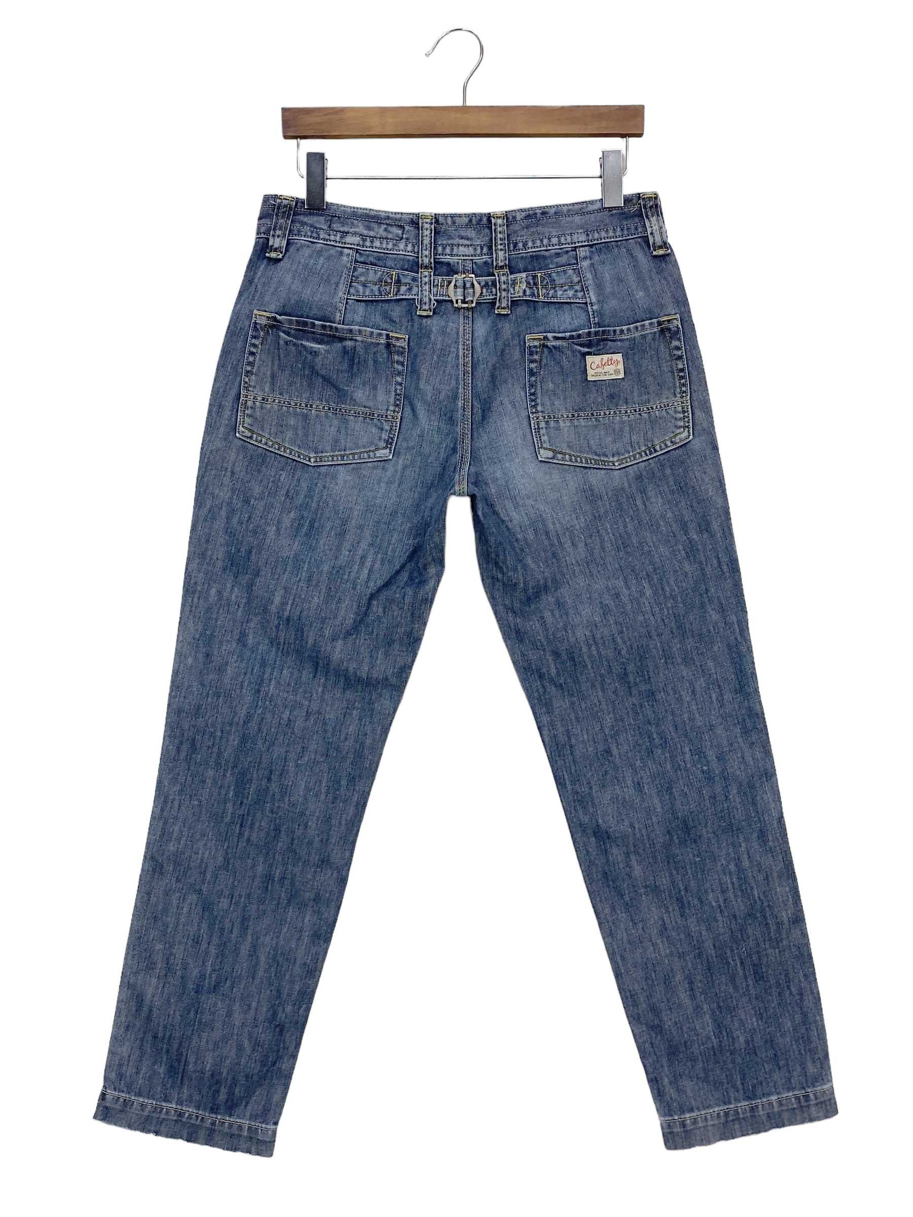 Other Cafetty Jeans Distressed Jeans Patchwork Jeans Size US 31 - 2 Thumbnail