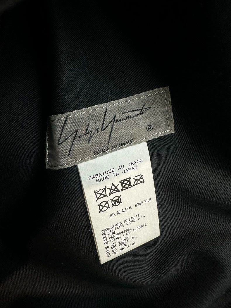 Yohji Yamamoto yohji yamamoto Horse-skin triangle bag 2502-Nextarrow Size ONE SIZE - 7 Thumbnail