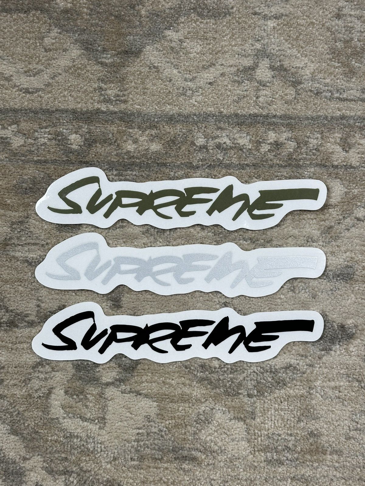 Supreme Supreme Futura Logo Sticker Set Size ONE SIZE - 1 Thumbnail