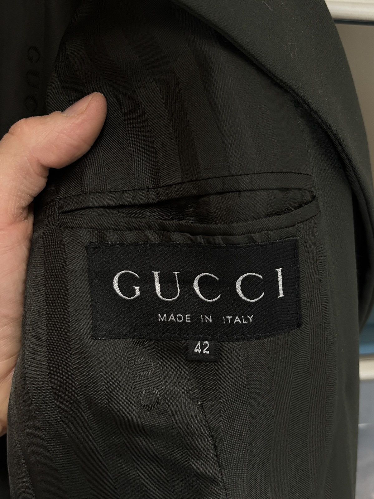 Gucci Archival Gucci Tom Ford Era Military Double Breasted Jacket Size M / US 6-8 / IT 42-44 - 14 Thumbnail