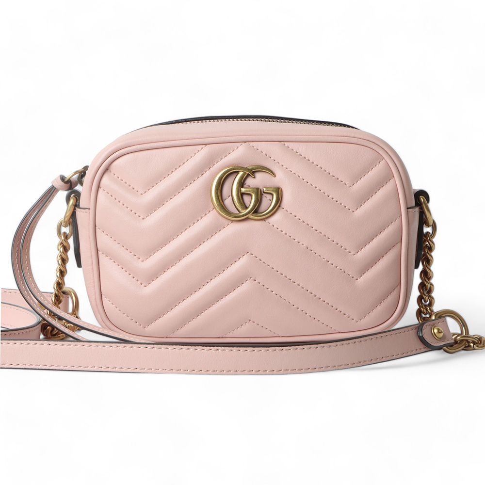 Gucci GG Marmont Matelassé Mini Crossbody Bag Size ONE SIZE - 1 Thumbnail