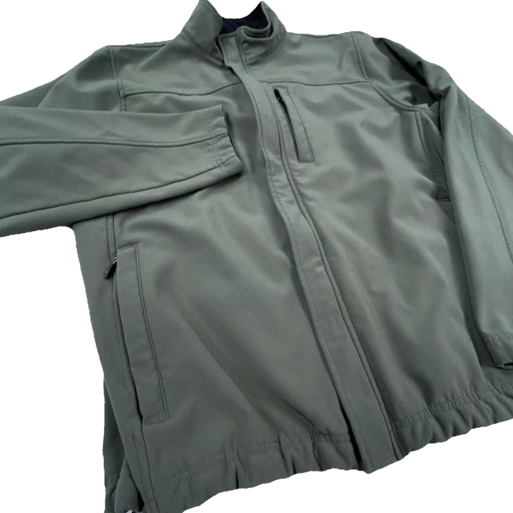 Eddie Bauer Eddie Bauer Jacket Men Medium Green Soft Shell Field Gear Fleece Lined Olive Size US M / EU 48-50 / 2 - 3 Thumbnail