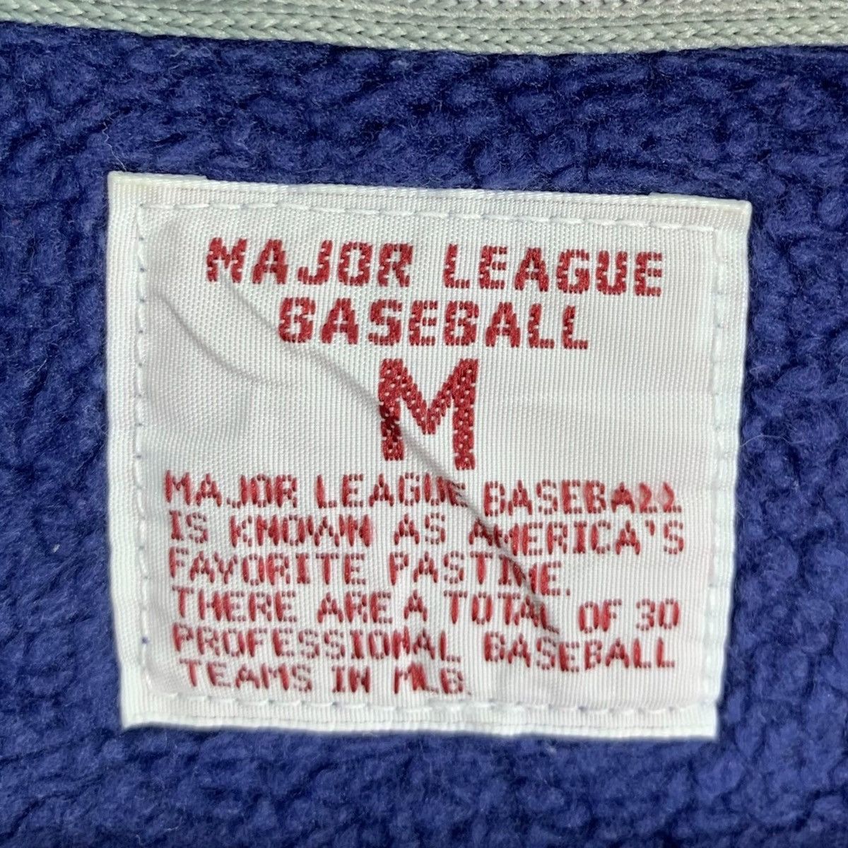 MLB Los Angeles DODGERS MLB Baseball Fleece Half Zipper Jumper Size US M / EU 48-50 / 2 - 6 Thumbnail