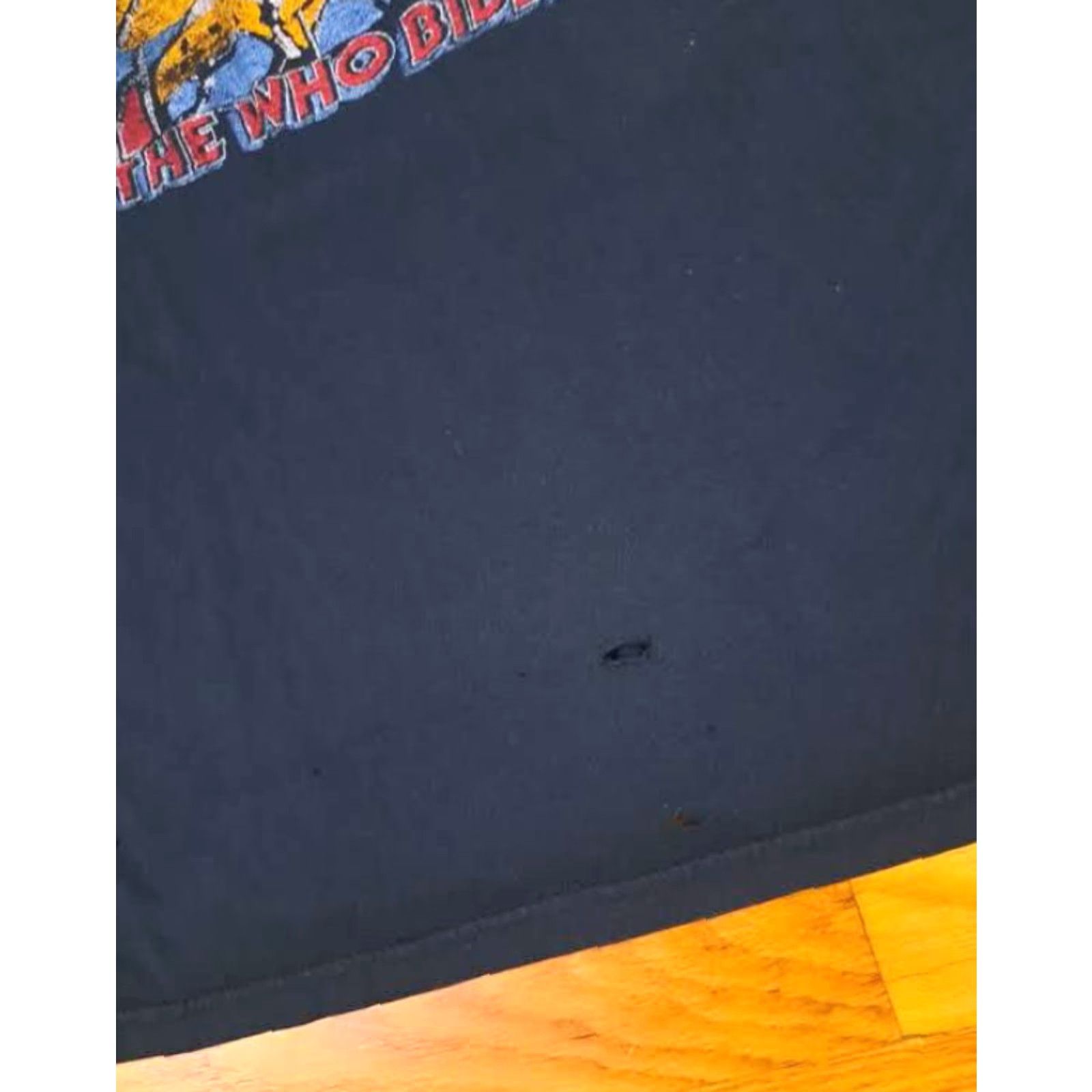 X-LARGE VINTAGE The Who T-Shirt Black XL Unisex Adults Merch Rock Tee Moon 90s Farewell Concert Merch Style Shirt Mens Womens Size US XL / EU 56 / 4 - 4 Thumbnail