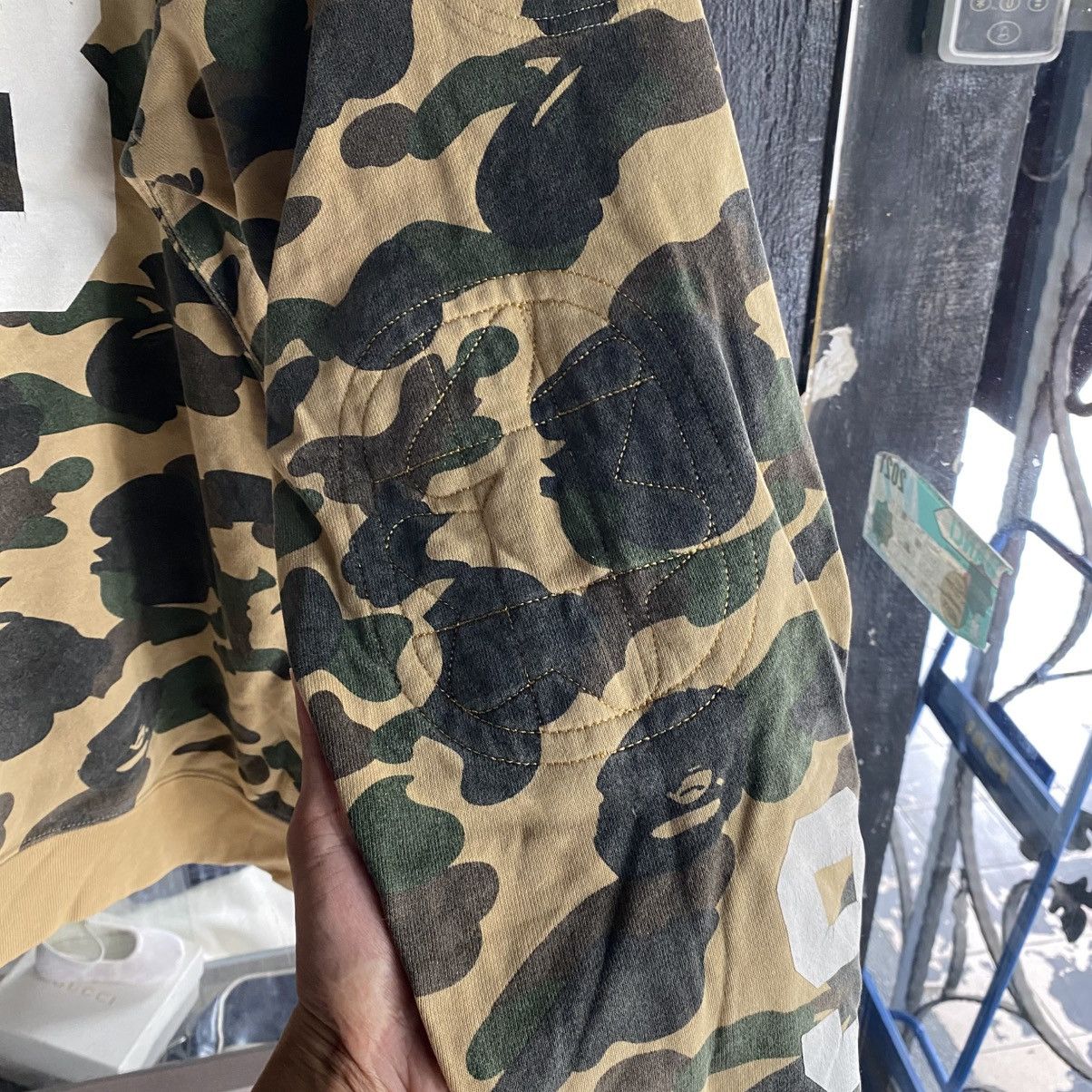 Bape 2006 Bape Green ASNKA / General Raiders Logo Rip Crewneck Size US XL / EU 56 / 4 - 16 Thumbnail
