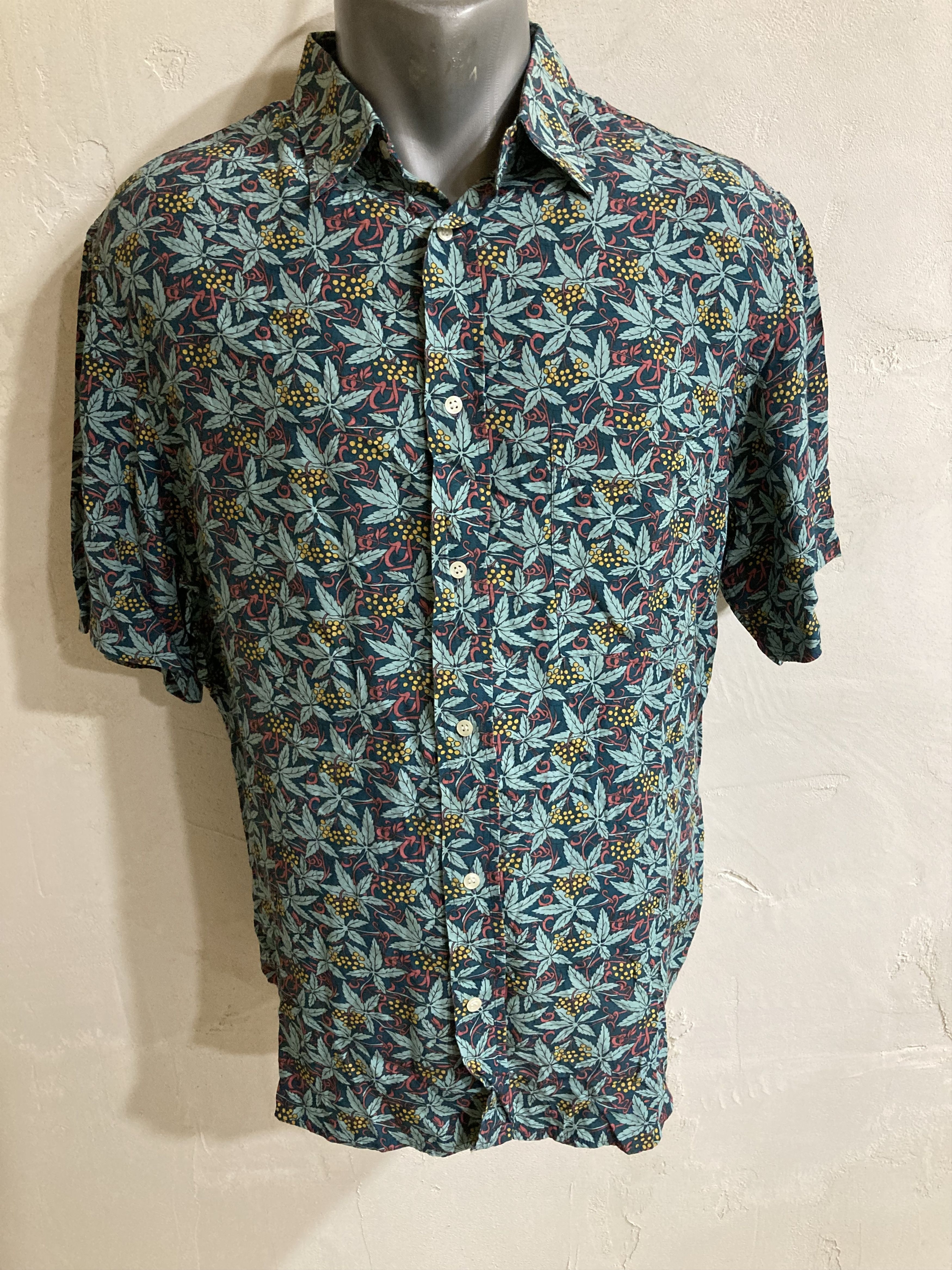 Missoni Vintage Missoni By Example Wild Grapes Hawaiian Shirt Size US L / EU 52-54 / 3 - 1 Thumbnail