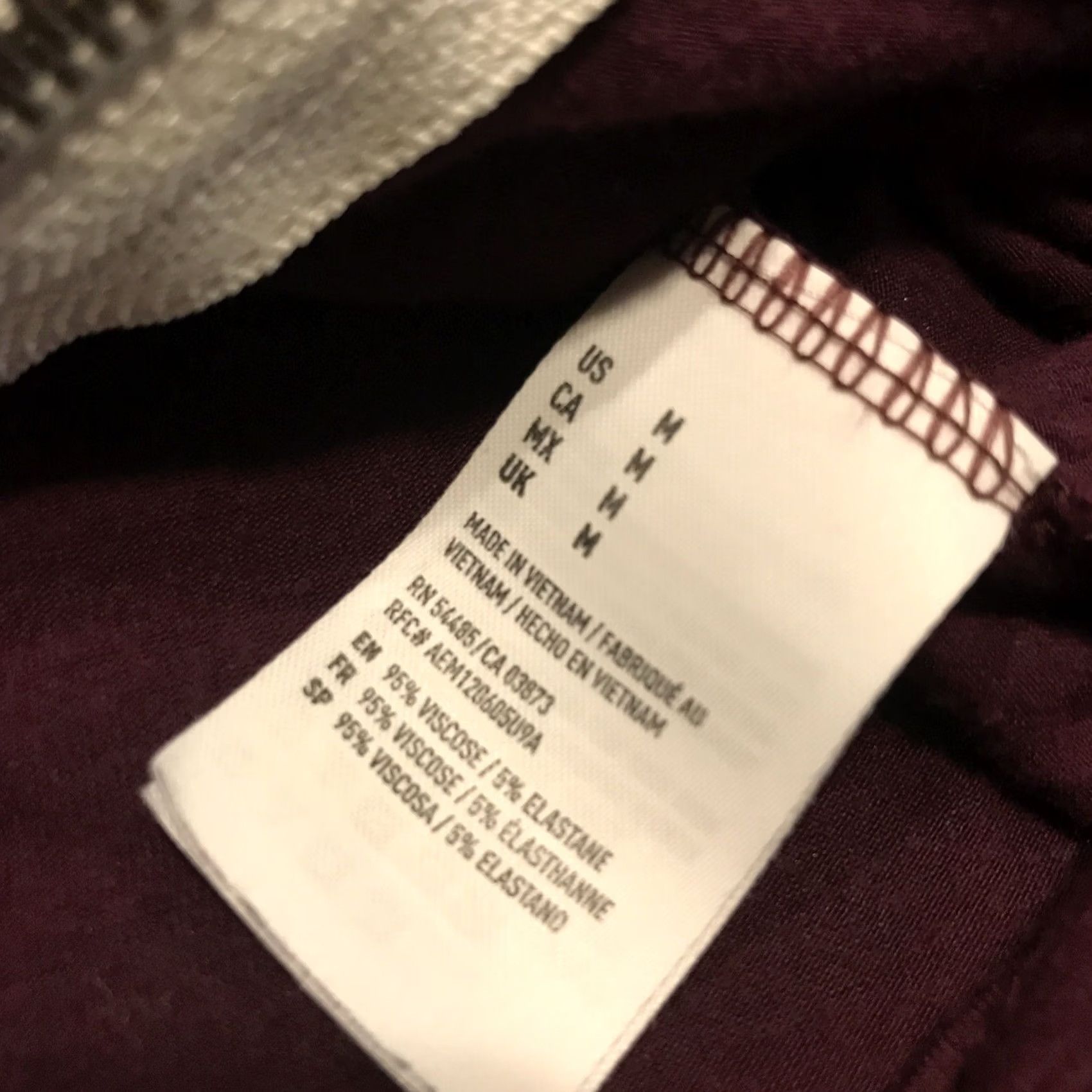 American Eagle Outfitters american eagle outfitters Womens M purple life h tweight stretch jacket Short Zip Casual, Logo - A30 Size M / US 6-8 / IT 42-44 - 3 Thumbnail