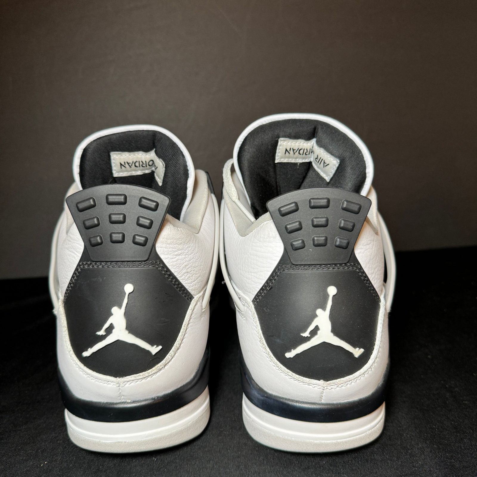 Jordan Brand × Nike Size 12 - Nike Air Jordan 4 Retro Military Black Men's Shoes Size US 12 / EU 45 - 6 Thumbnail