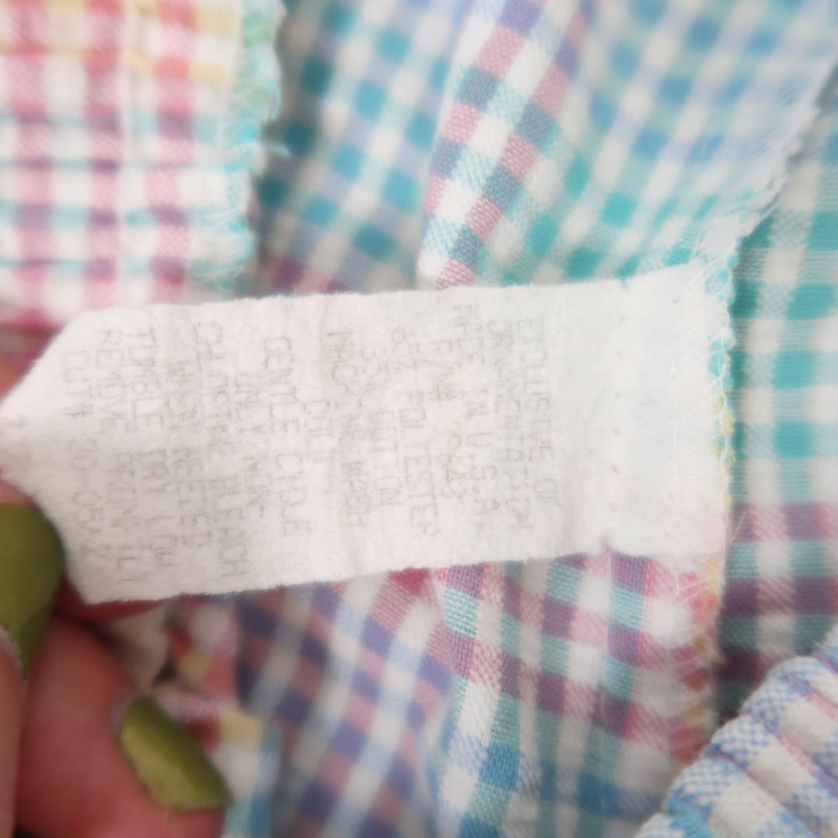 Vintage VINTAGE 90s Cricket Lane blue and pink gingham mid length Bermuda shorts Women Size 12 Check 90s theme Vintage Size 34" / US 12 / IT 48 - 5 Thumbnail
