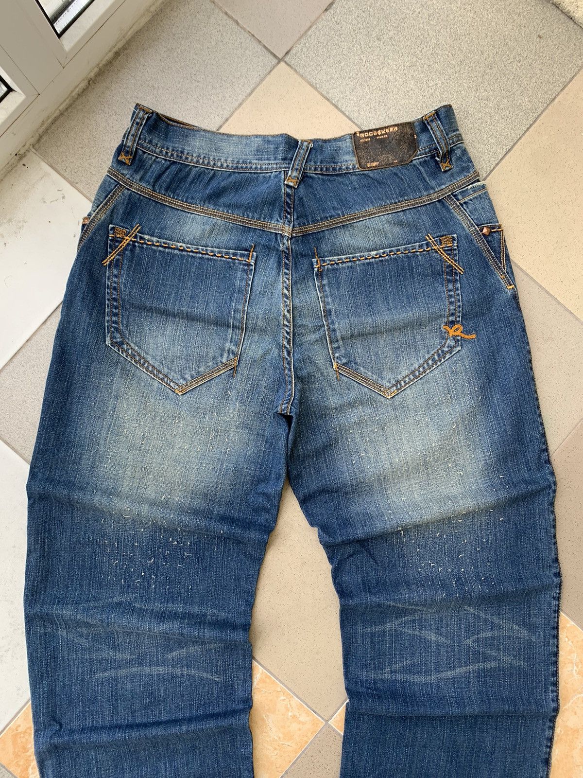 Japanese Brand Y2K Rocawear hip-hop baggy jeans Size US 34 / EU 50 - 8 Thumbnail