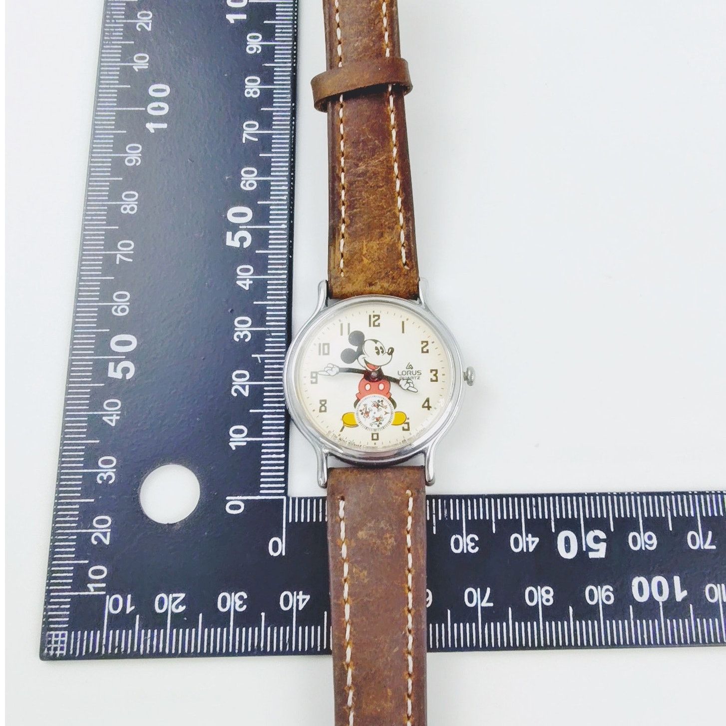 Disney Disney Lorus Mickey Mouse VTG Compass Watch RARE H2F Size ONE SIZE - 9 Thumbnail