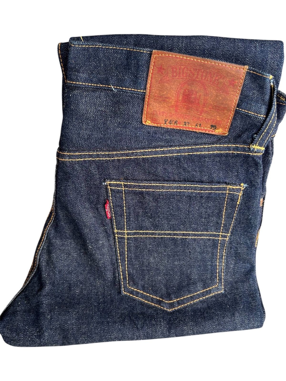 Kapital VINTAGE BIGSTONE HALF SELVEDGE DENIM JEANS Size US 30 / EU 46 - 18 Thumbnail