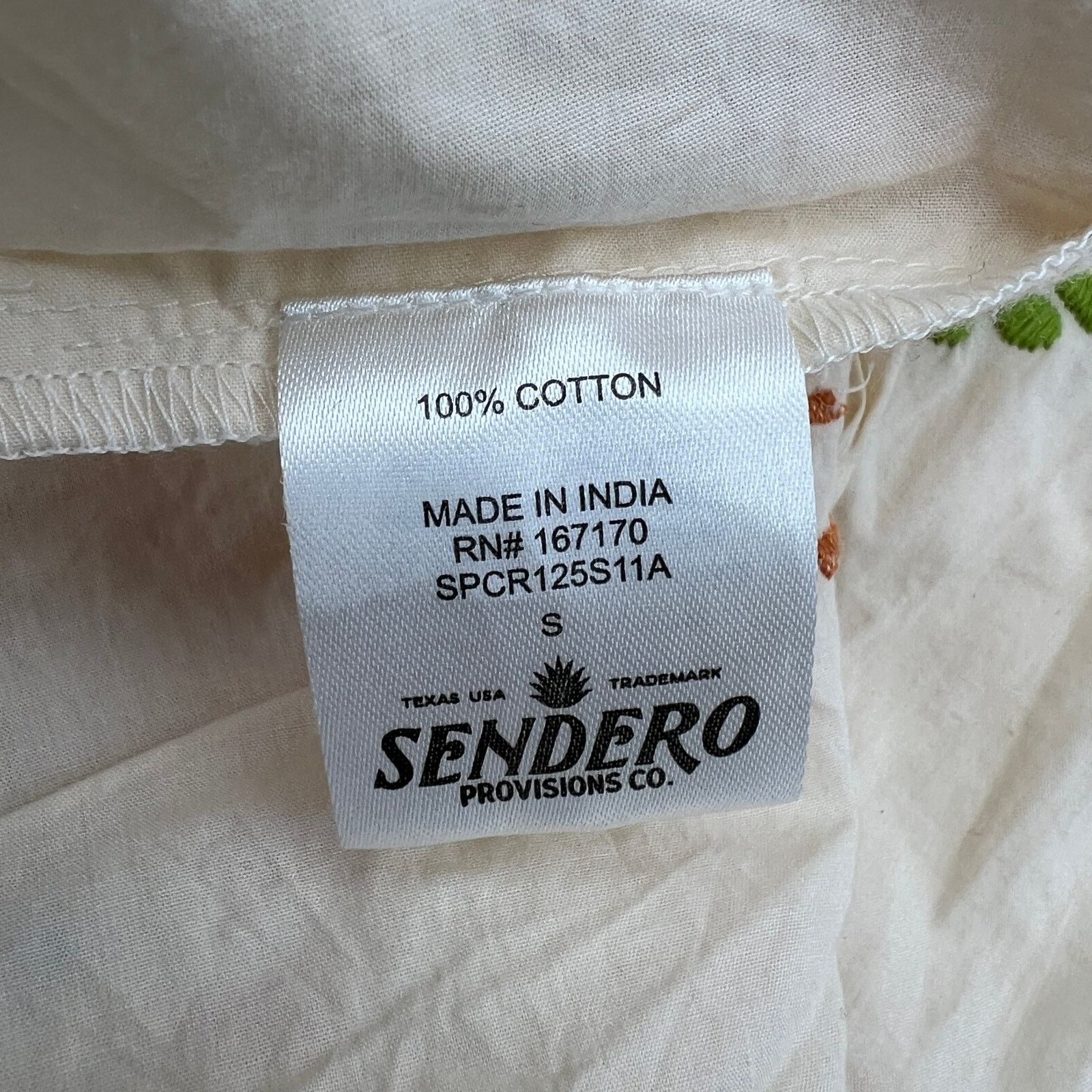 Other Sendero Provisions Emilia Dress Ivory Size S / US 4 / IT 40 - 8 Thumbnail